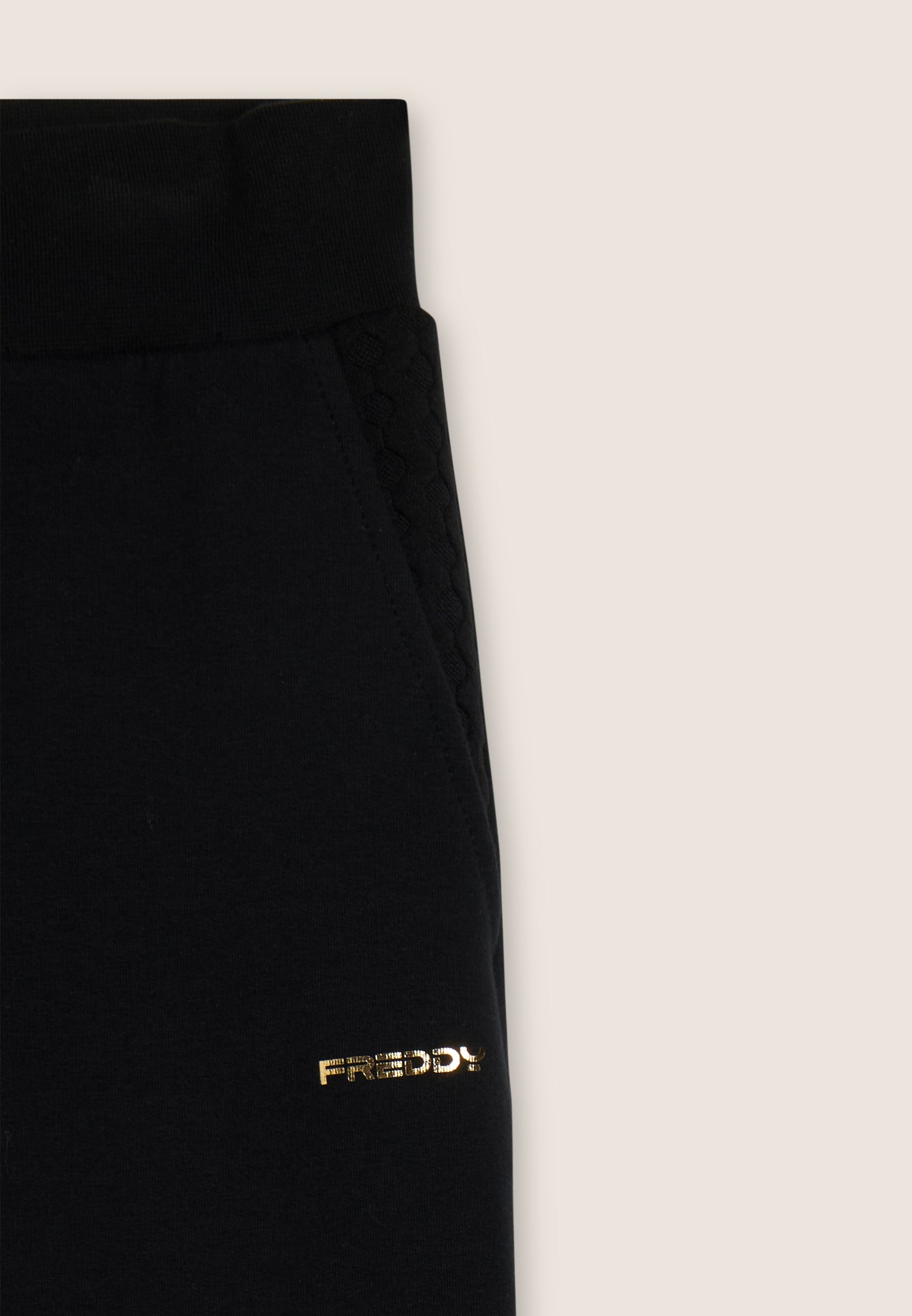 freddy-pantalon-regular-felpa-garzata-avec-d-tails-tresses image 7
