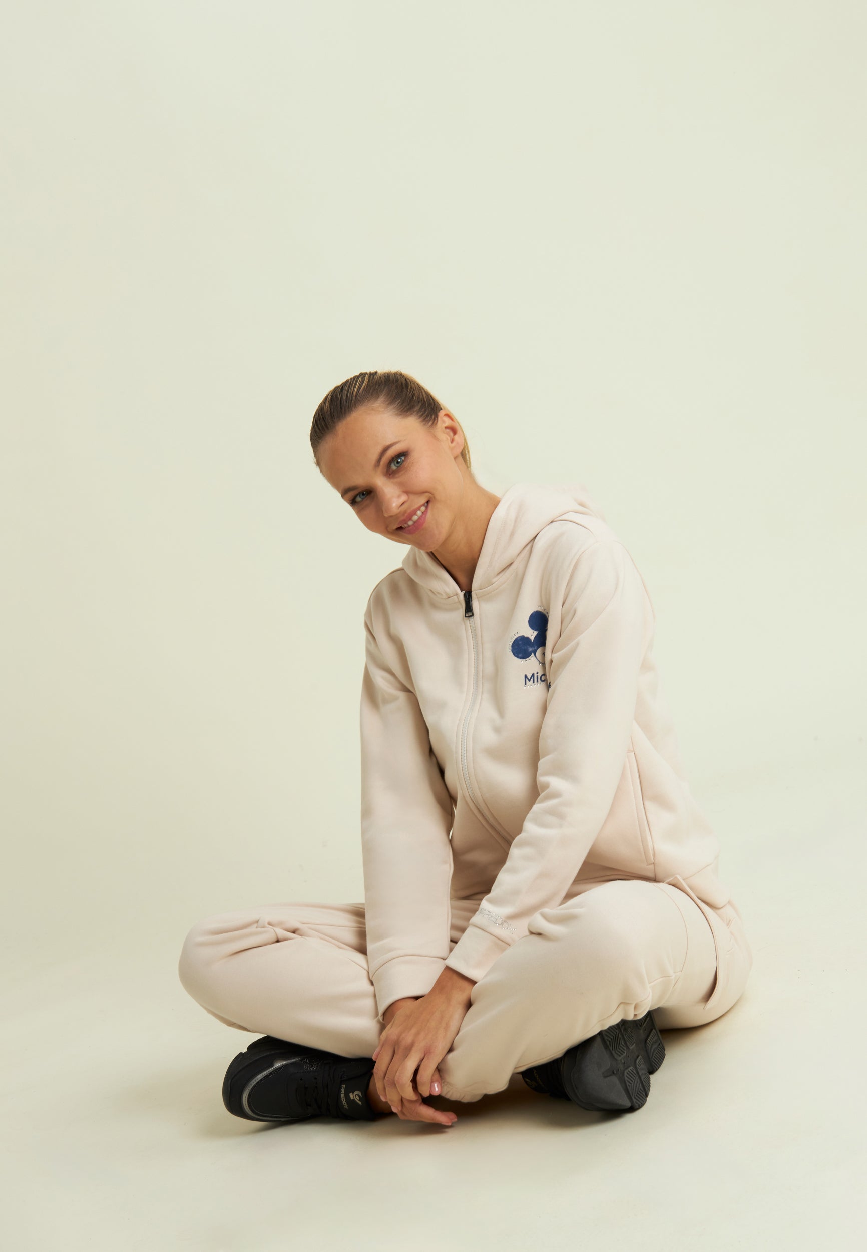 freddy-sweat-zipp-femme-capuche-graphique-mickey-mouse image 2