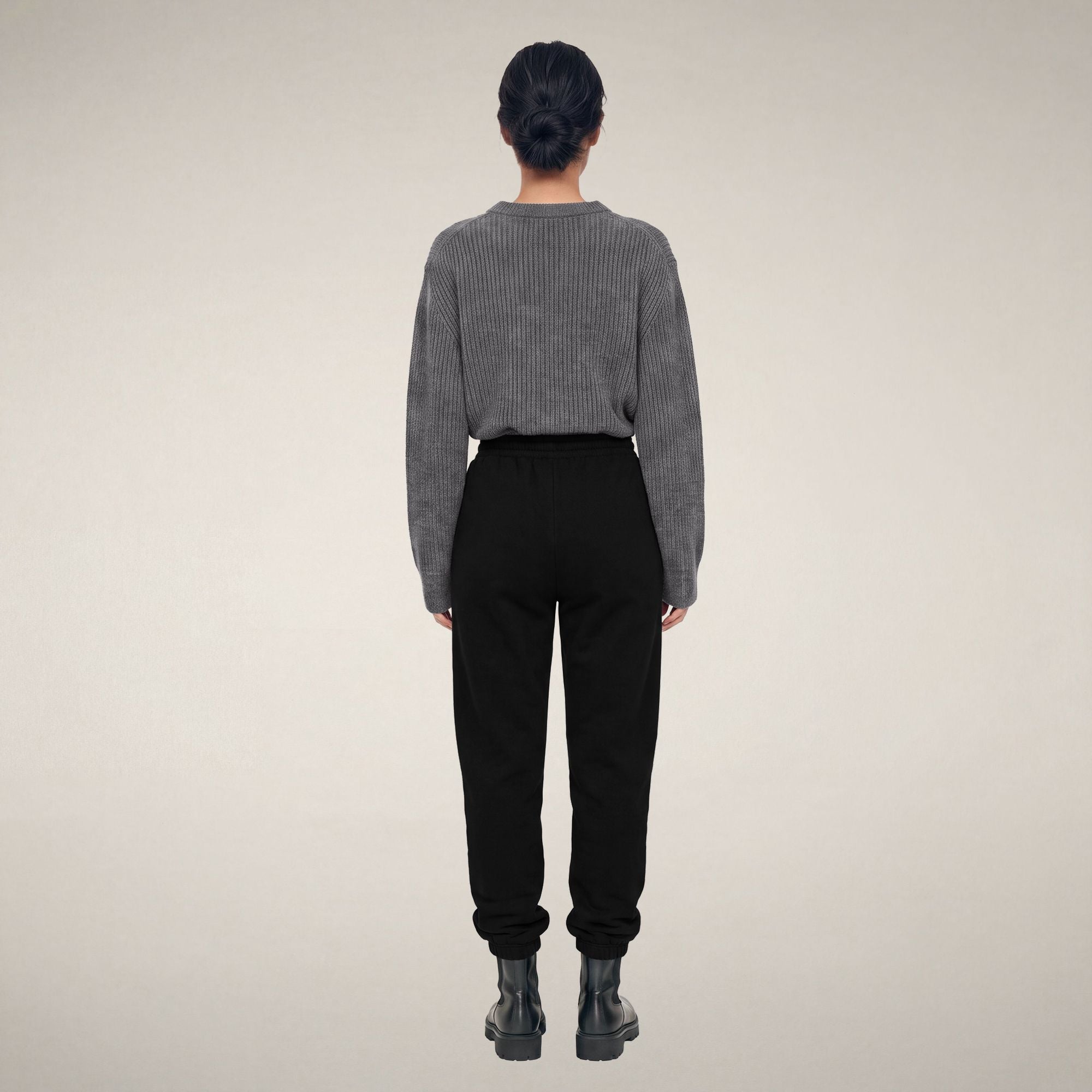 save-the-duck-hiroko-pantalon-femme-noir image 2