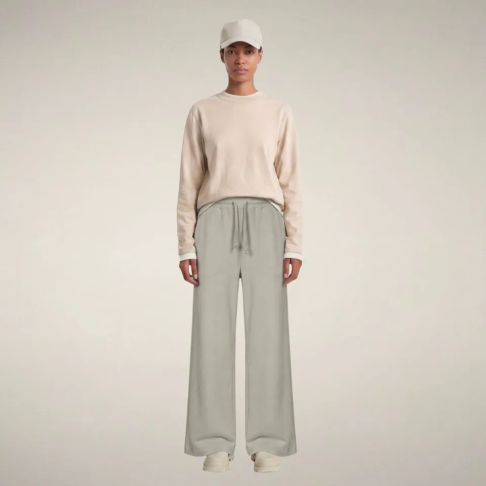 save-the-duck-izumi-pantalon-femme-beige-rainy image 1