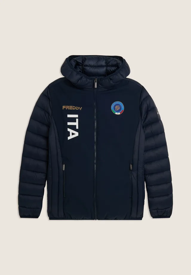 freddy-piumino-homme-italia-fgi-doudoune-capuche-d-perlante-synth-tique image 1