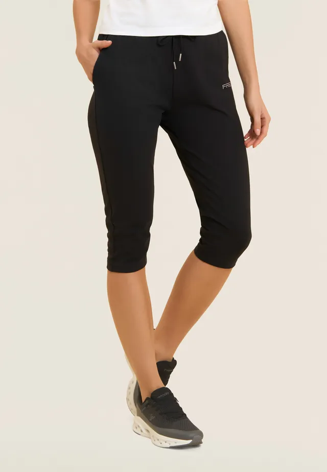 freddy-pantalon-corsaire-femme-jersey-coton-stretch-logo-perles image 1