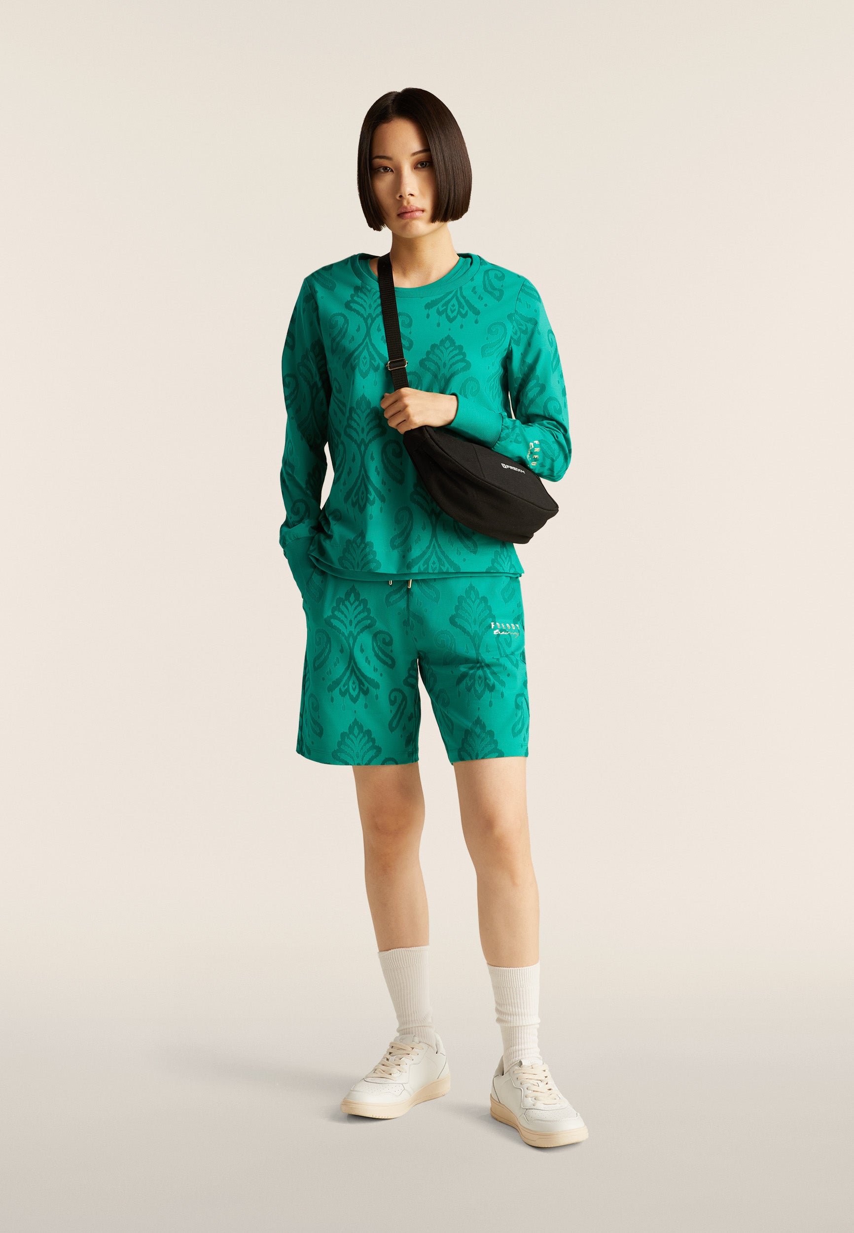 freddy-wr-up-sweat-col-rond-jersey-motif-floral image 2