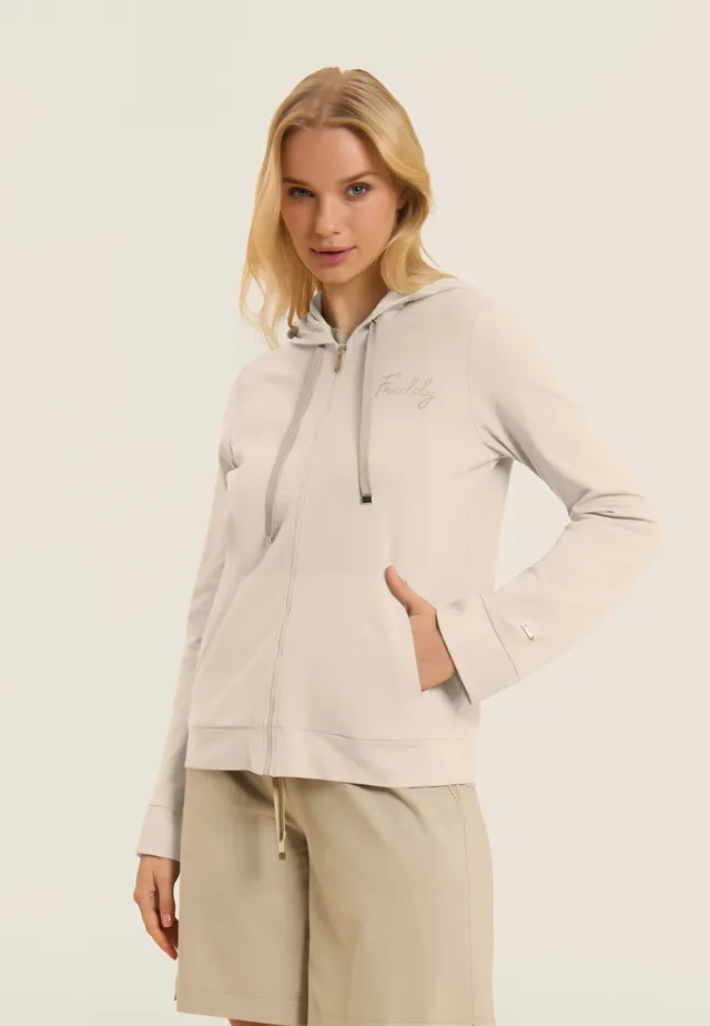 freddy-sweat-zipp-capuche-crinkle-heavy-jersey-femme image 1