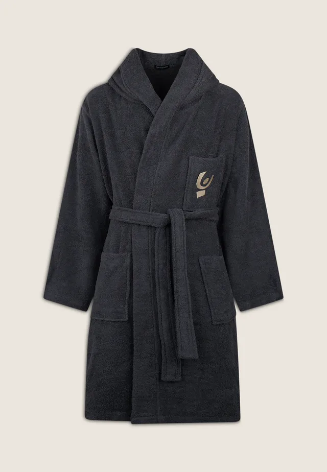 freddy-peignoir-gris-ponge-logo-brod-poches image 1