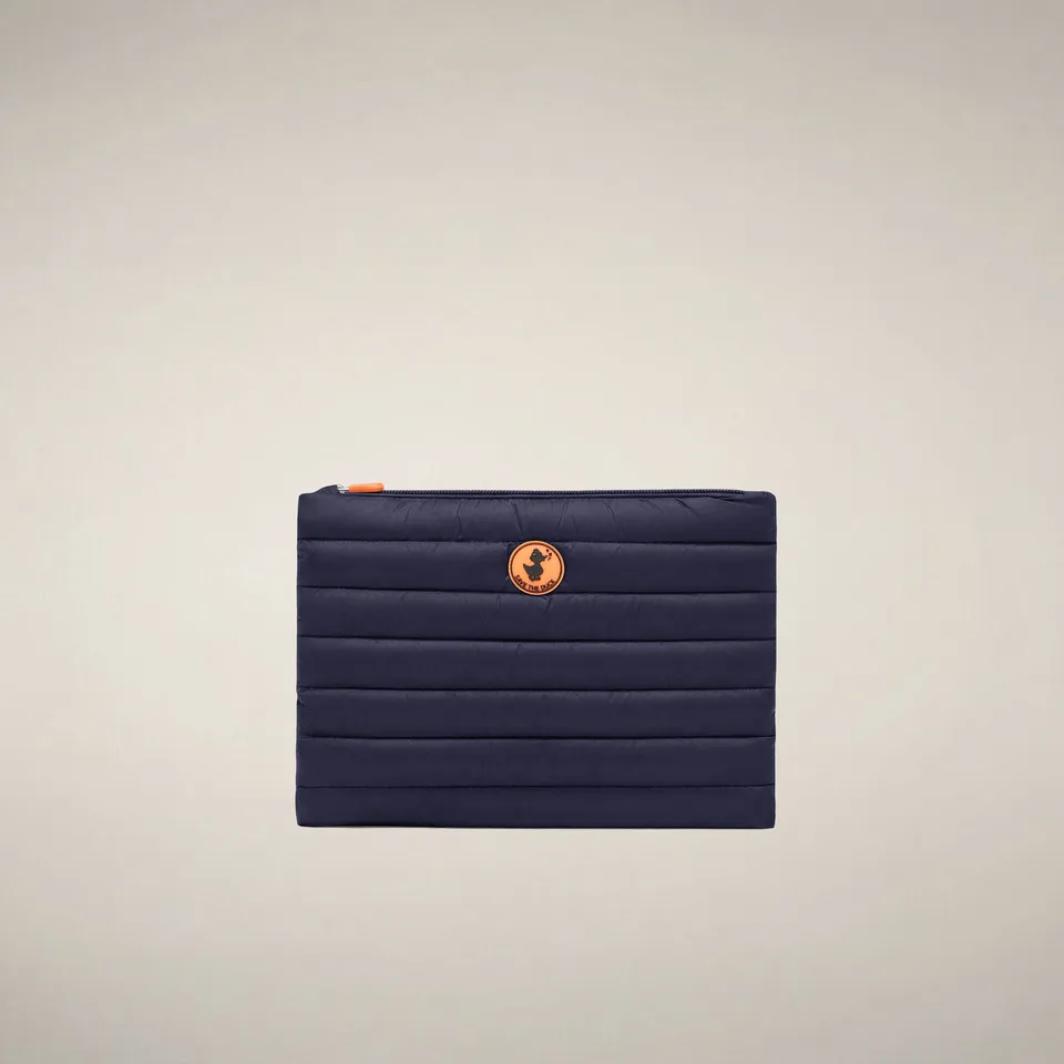 save-the-duck-shaula-pouch-unisexe-bleu-navy image 1