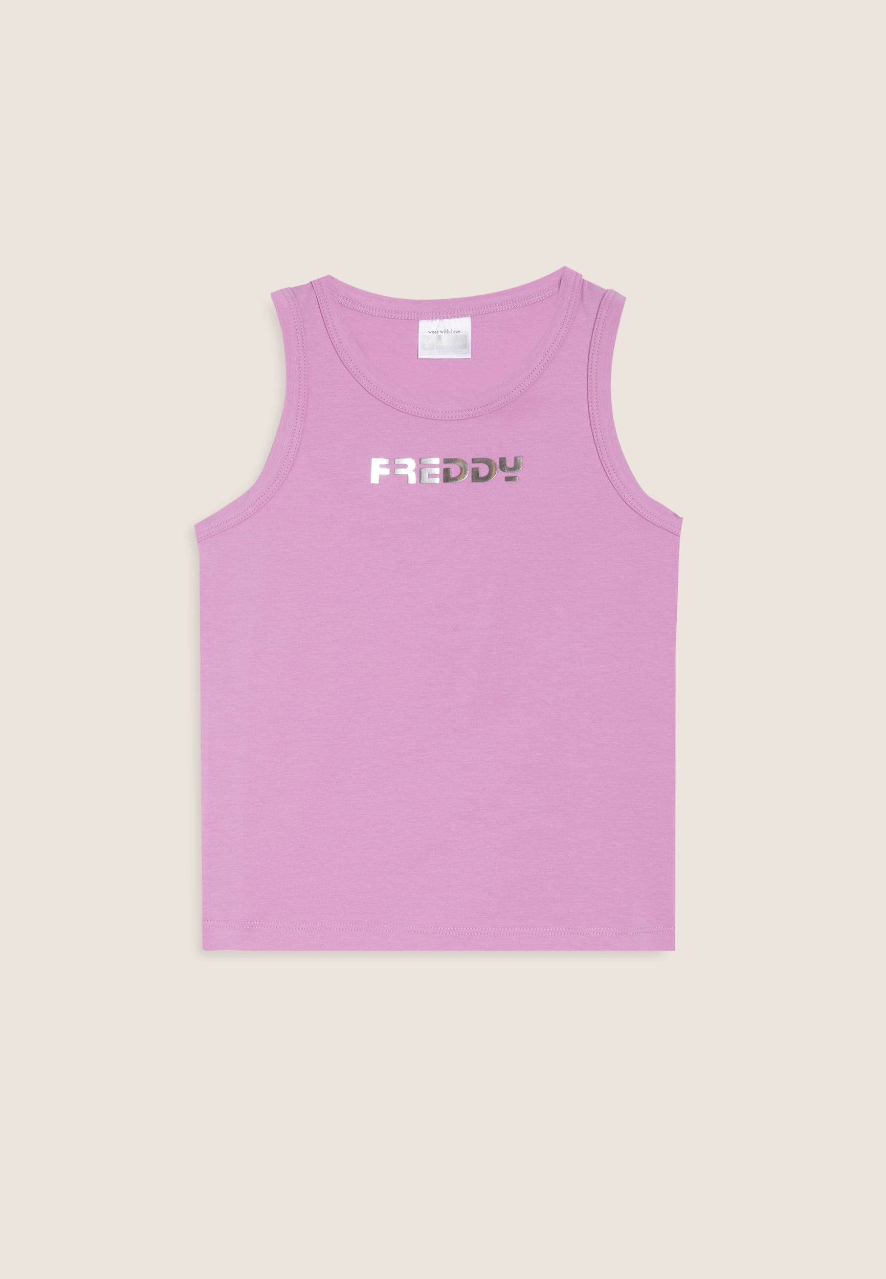 d-bardeur-fille-freddy-regular-fit-logo-argent image 1