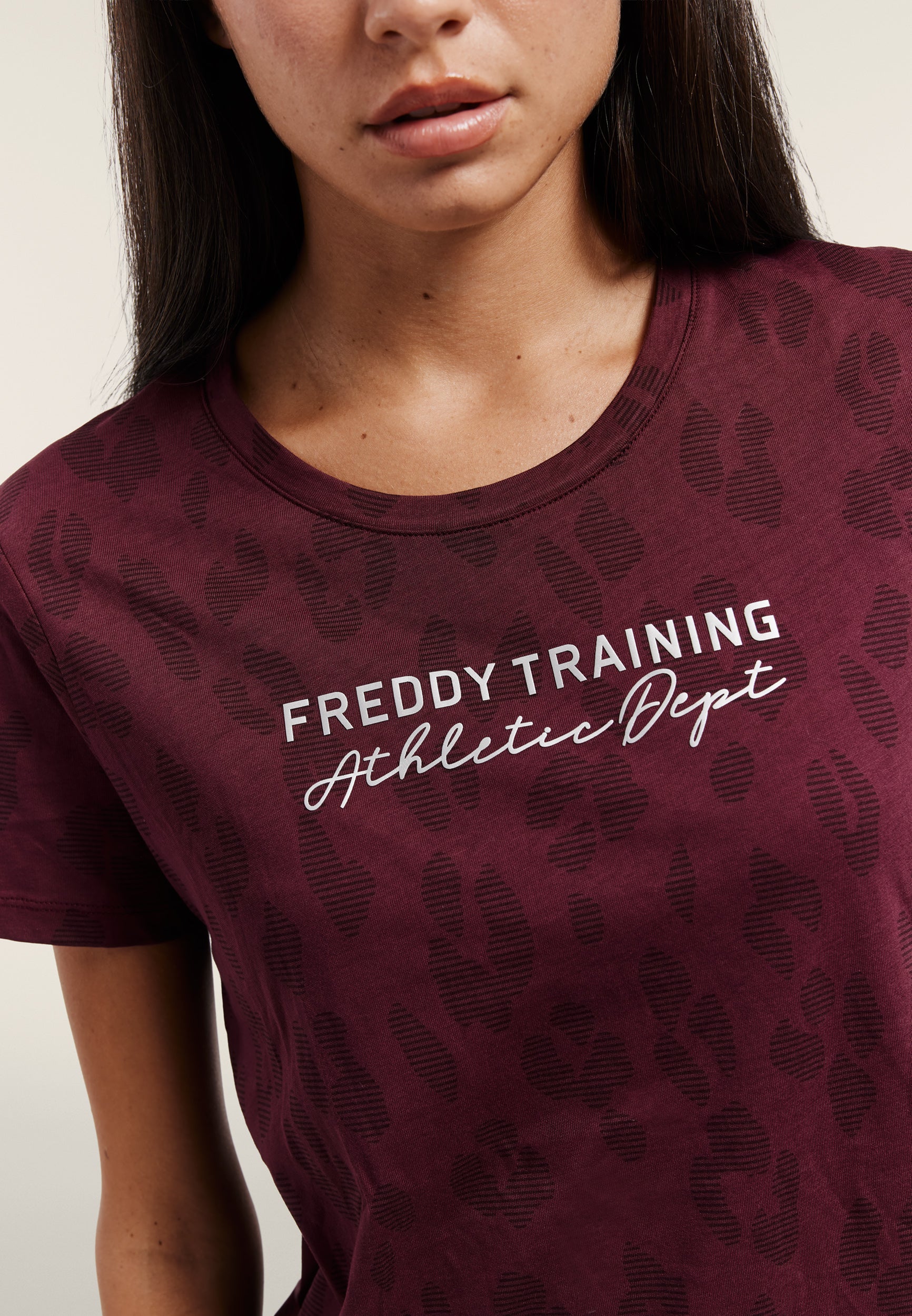 freddy-t-shirt-femme-regular-imprim-l-opard image 4