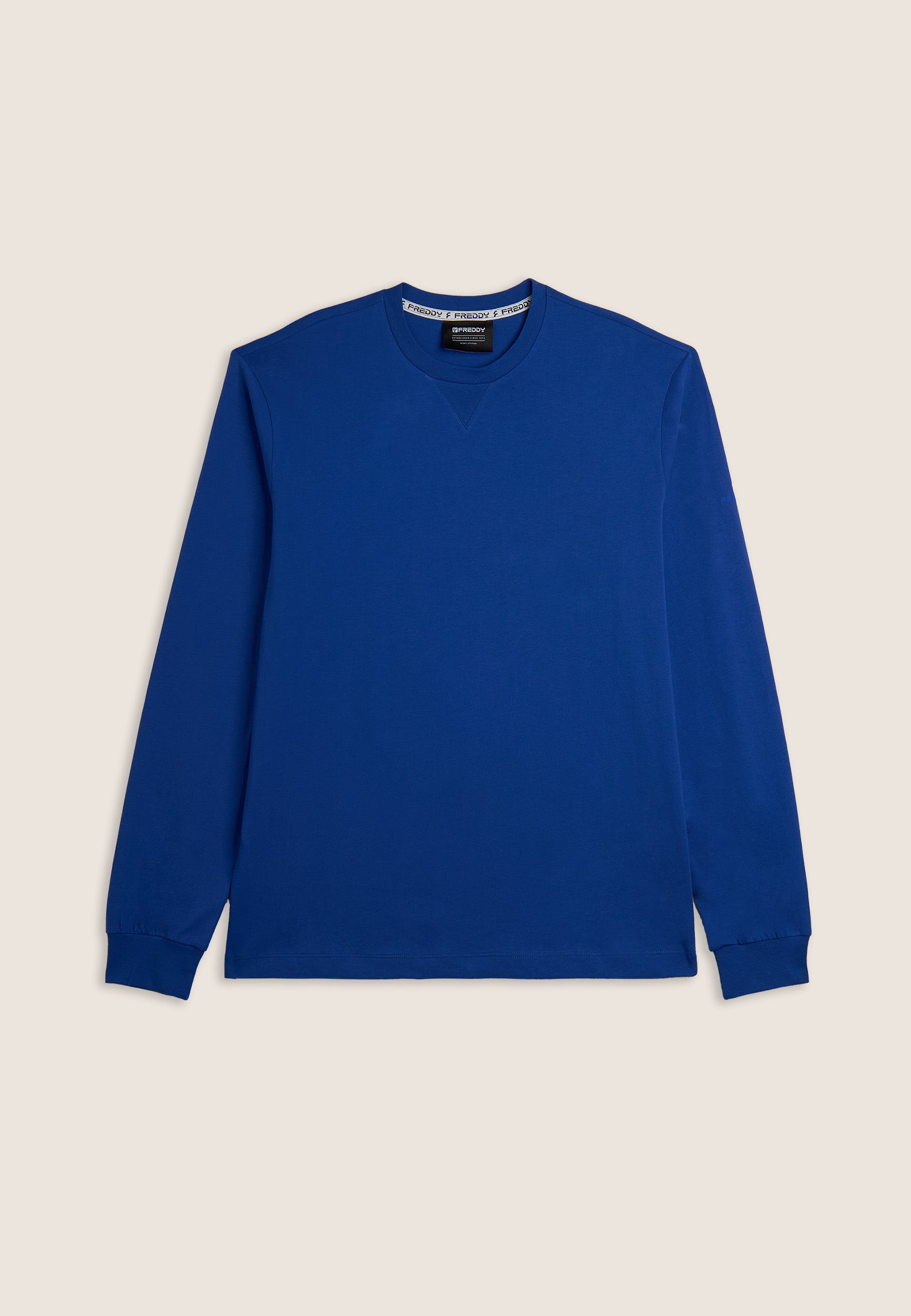 freddy-t-shirt-manches-longues-en-jersey-coton-avec-poignets image 7