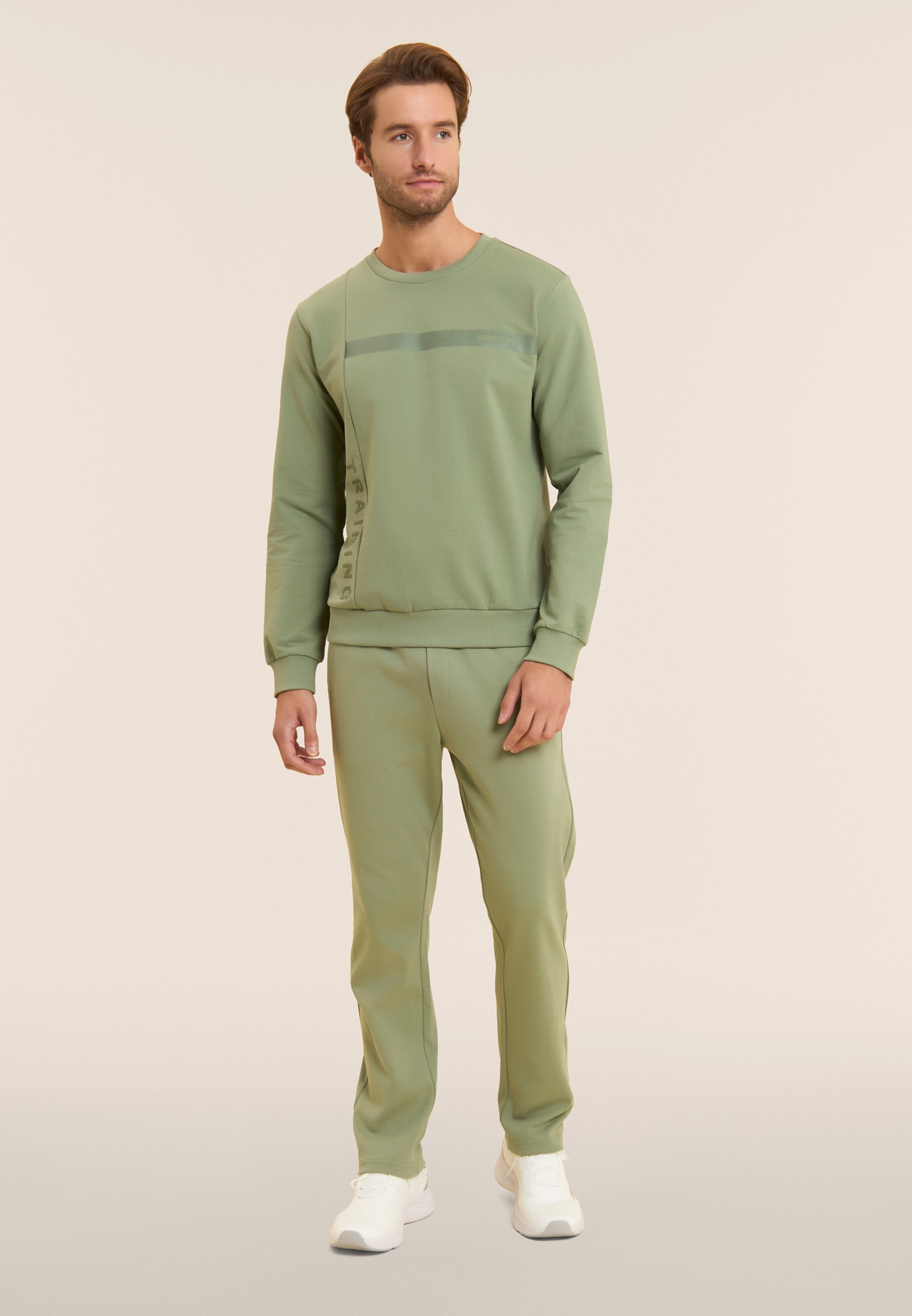 freddy-sweat-homme-training-baby-french-terry-ton-sur-ton image 5