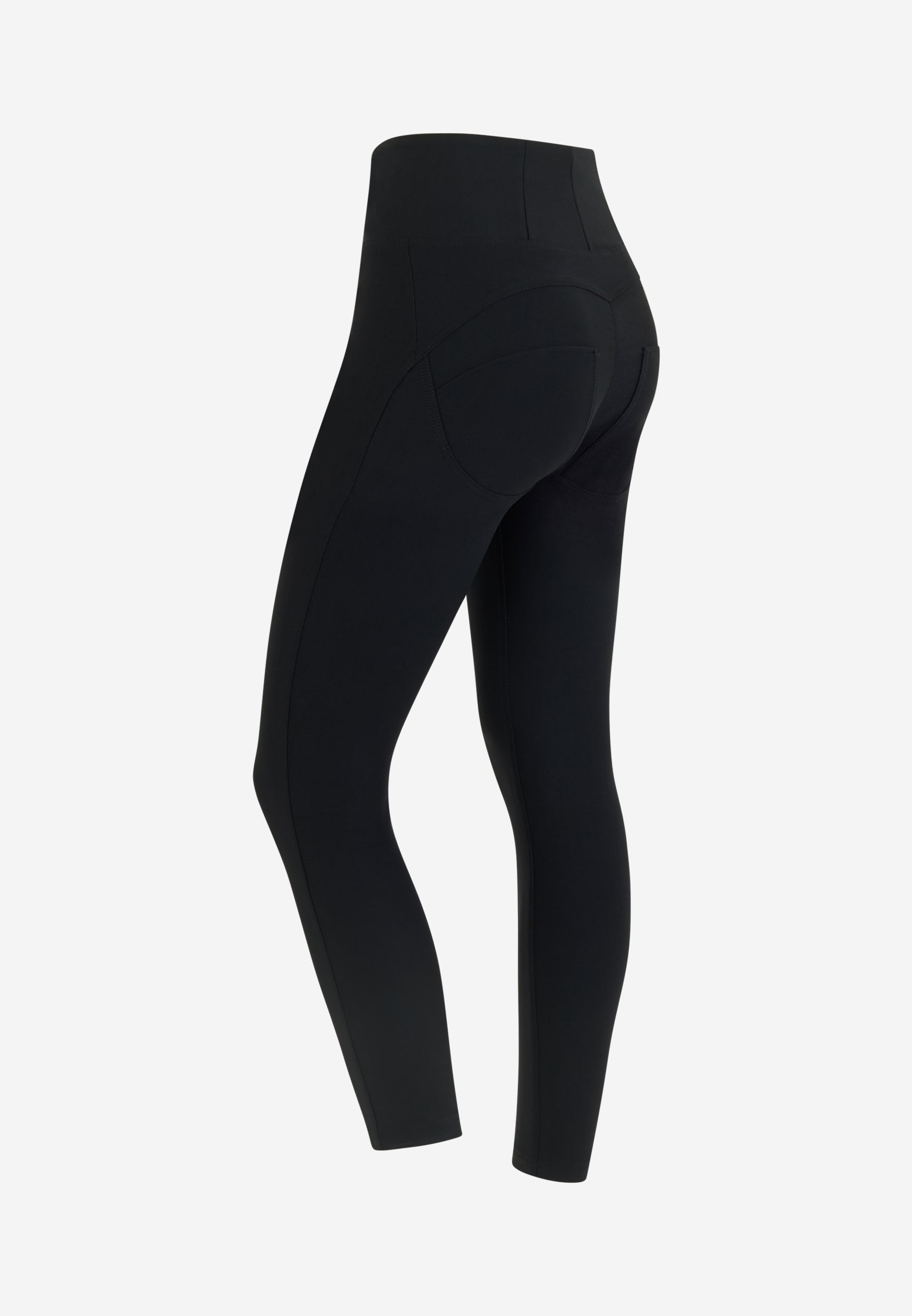 freddy-wr-up-superskinny-7-8-vita-alta-zip-total-black-pantalon-push-up image 2