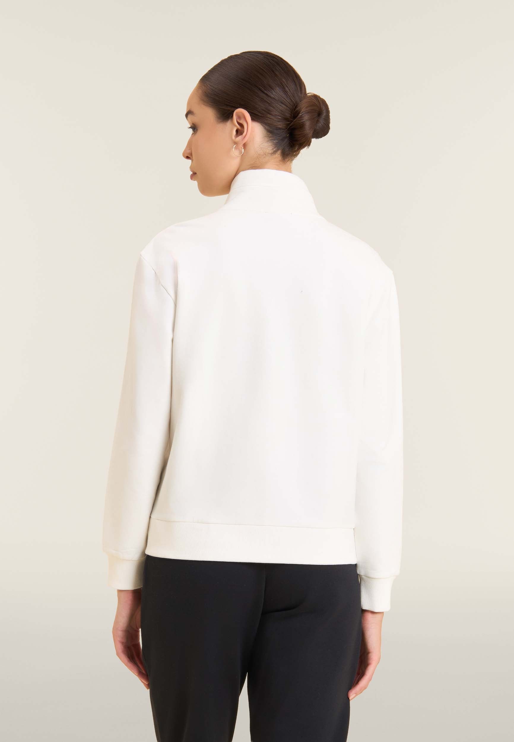 freddy-felpa-full-zip-col-haut-bandes-log-es-sweat-zipp-garzato-stretch image 3