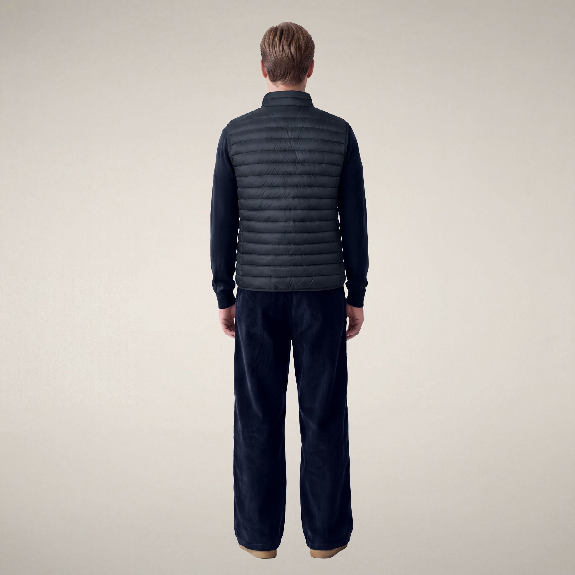 save-the-duck-adam-gilet-matelass-homme-gris-noir image 2