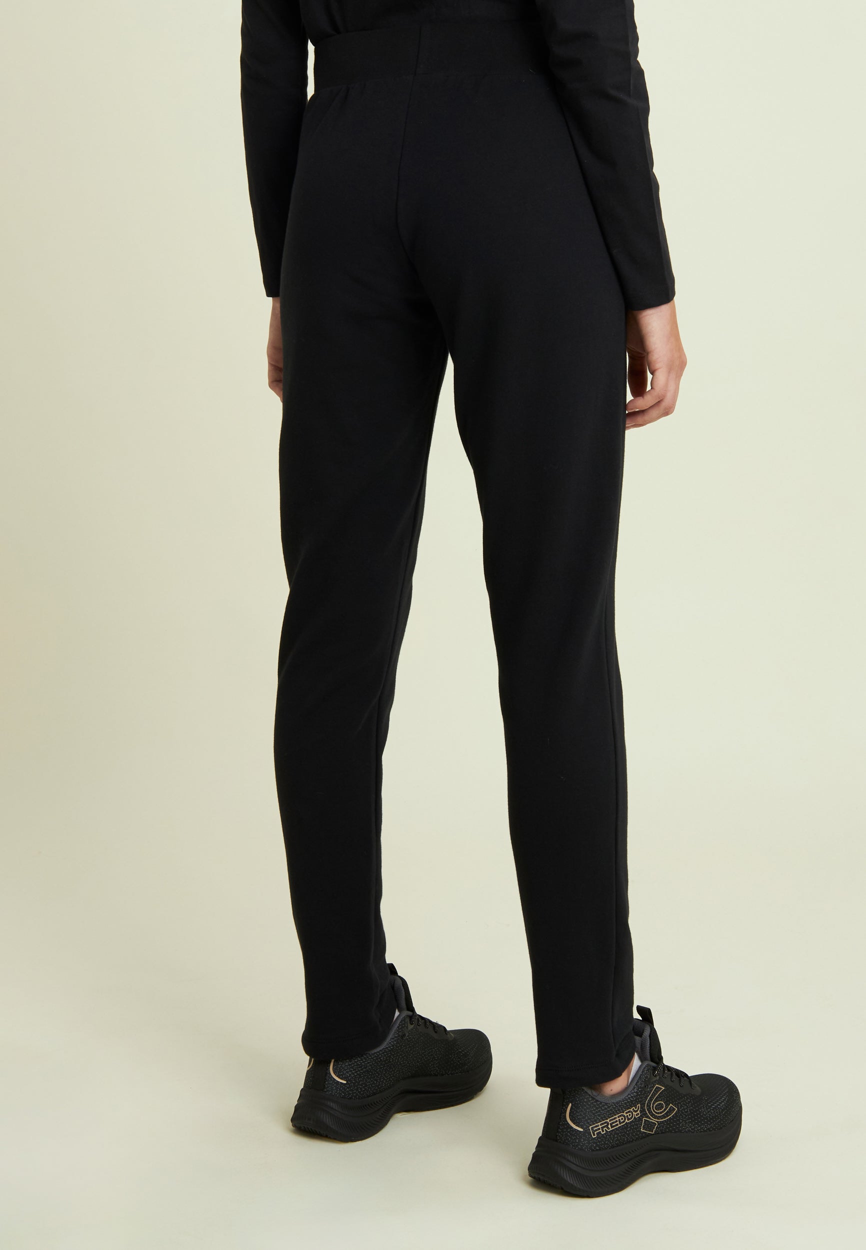 freddy-pantalon-regular-felpa-garzata-avec-d-tails-tresses image 3
