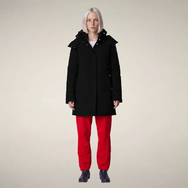 save-the-duck-samantah-parka-femme-noir image 1
