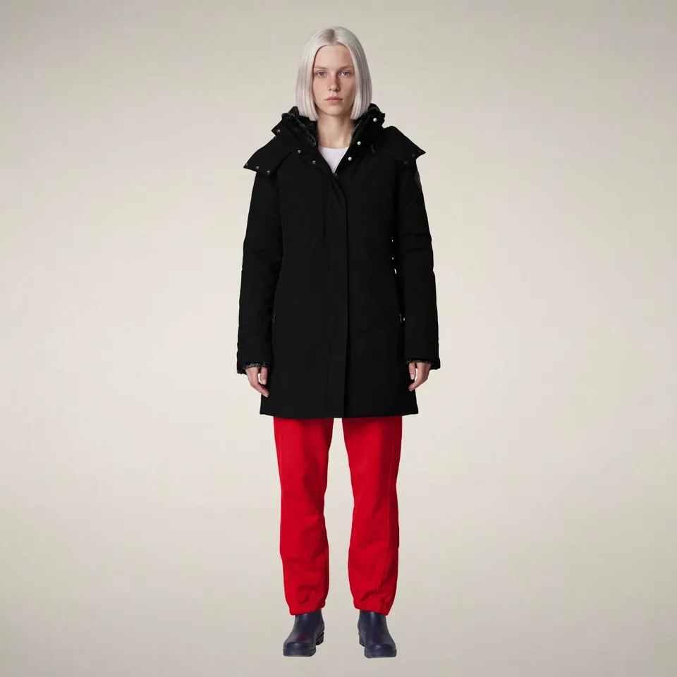 save-the-duck-samantah-parka-femme-noir image 1