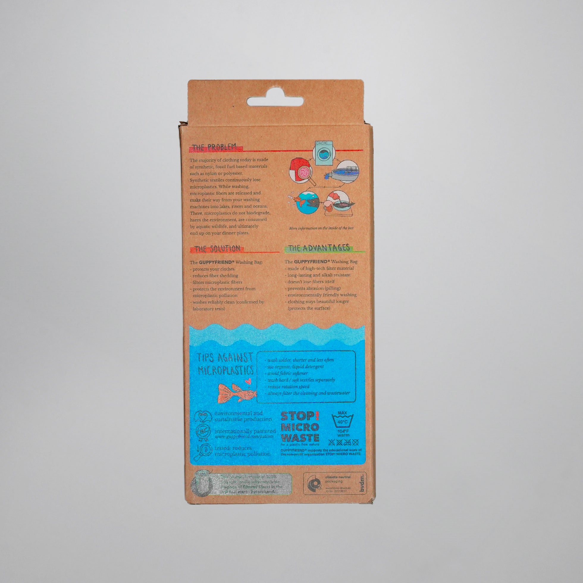 save-the-duck-x-guppyfriend-sac-de-lavage-anti-microfibres image 2