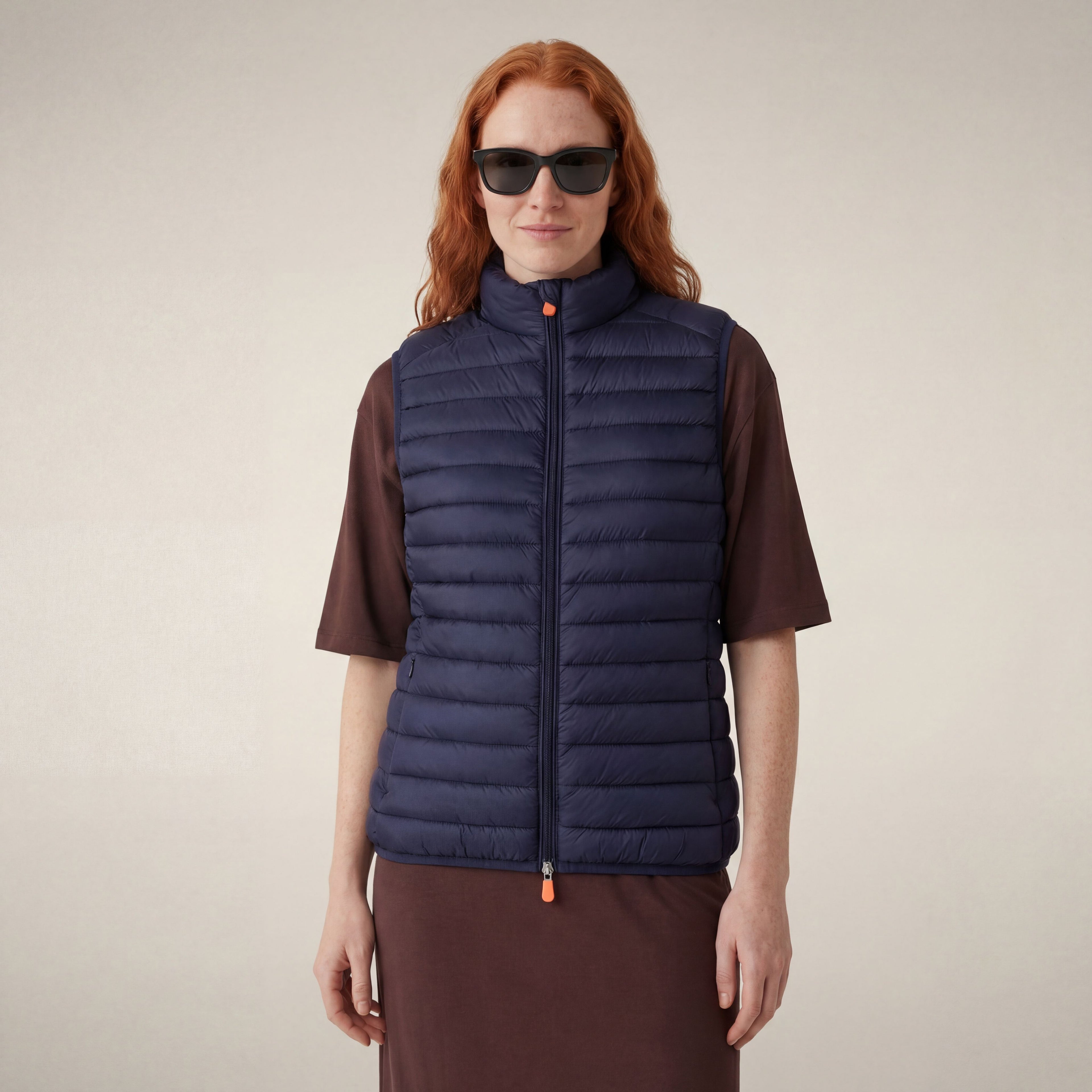 save-the-duck-charlotte-gilet-matelasse-femme-bleu-navy image 5
