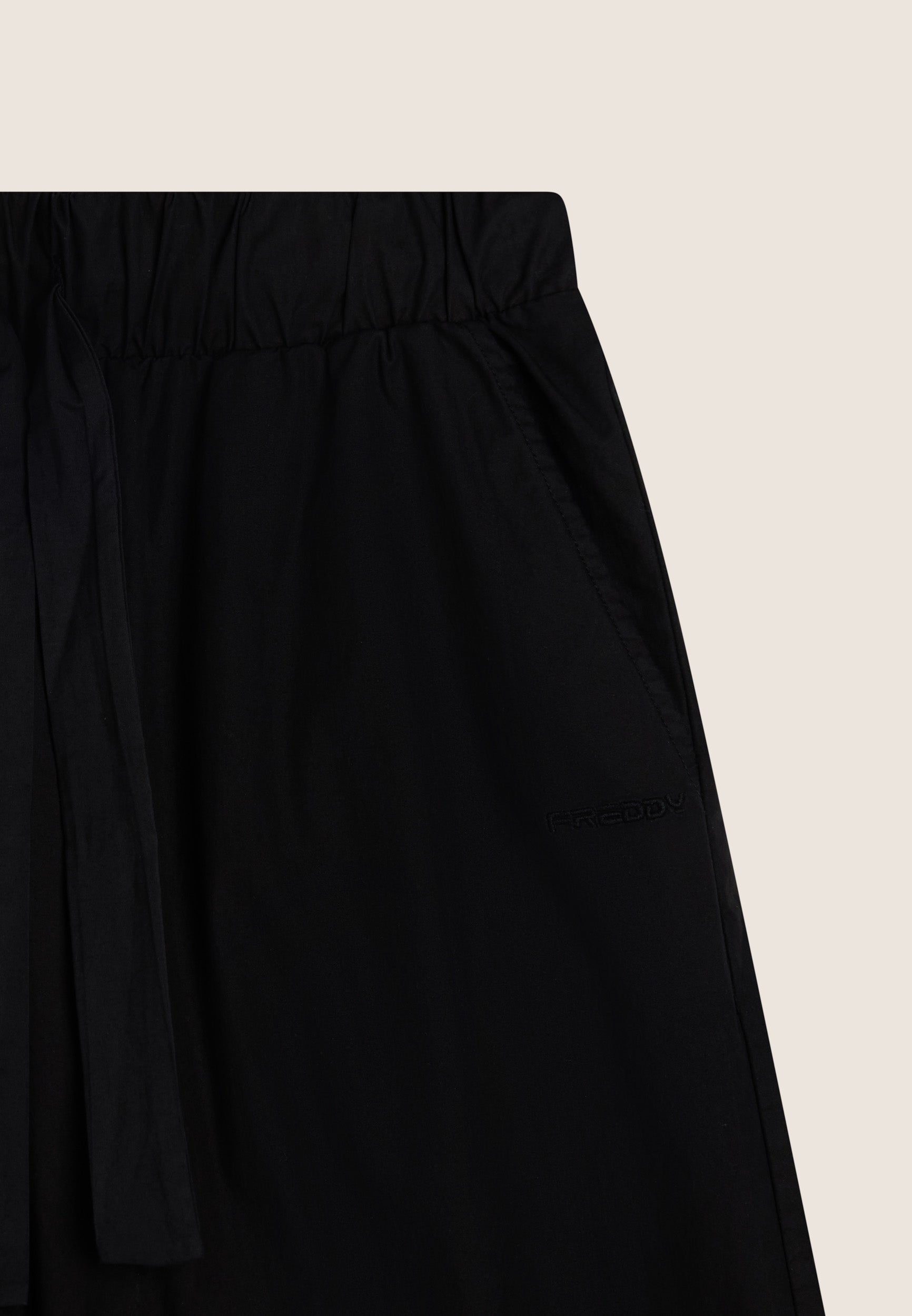 freddy-pantalon-sport-femme-wide-leg-coton-stretch-full-length image 6