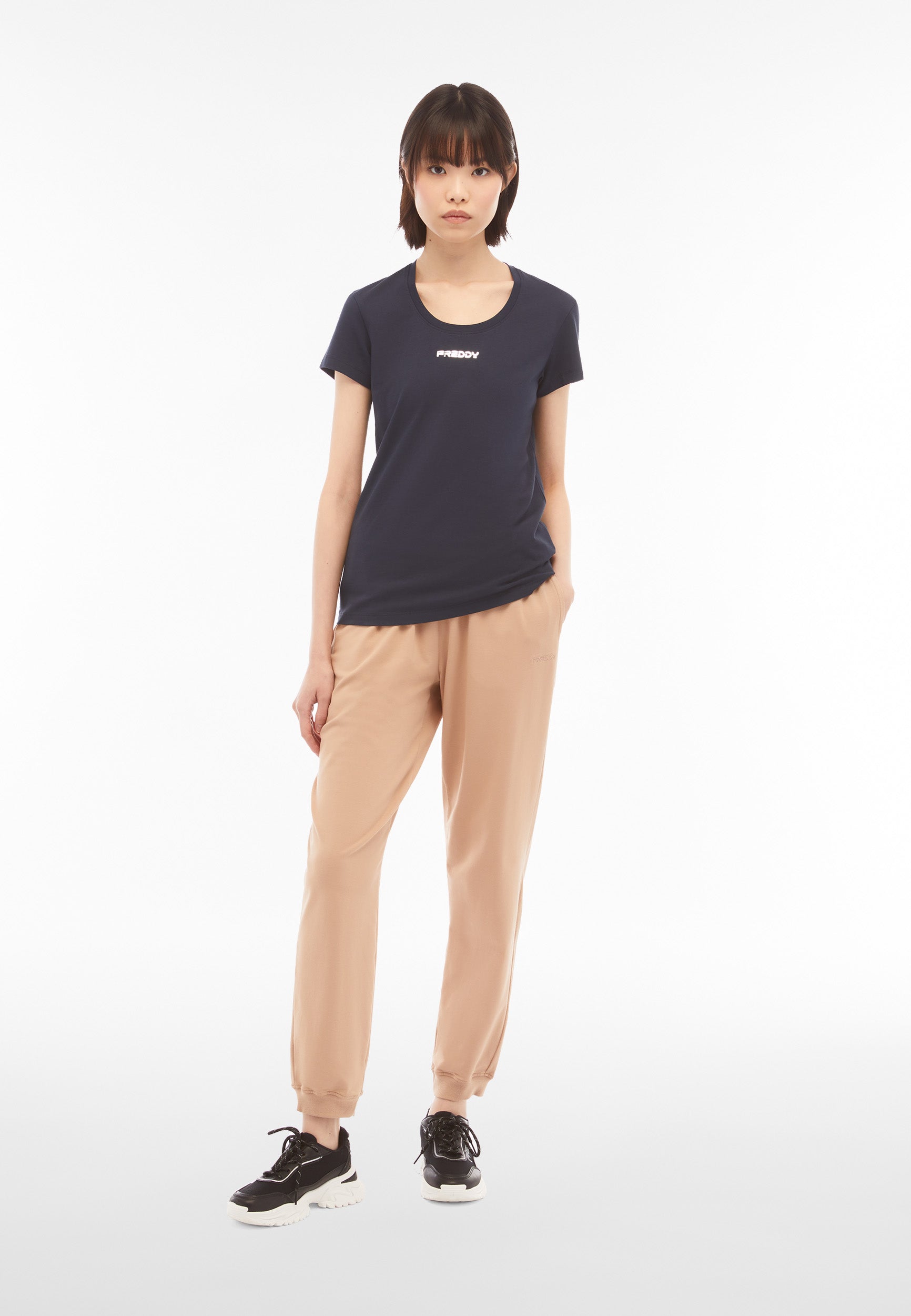 jogger-femme-freddy-jersey-lastique-logot image 2