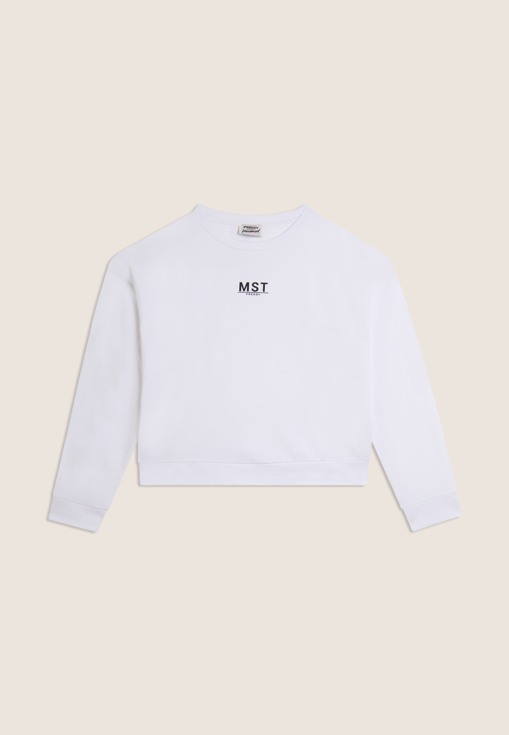 freddy-sweat-cropped-comfort-col-rond-french-terry image 4