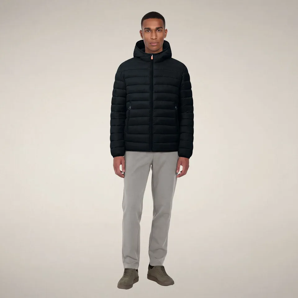 save-the-duck-jeanluc-doudoune-homme-verte-noire-5-way image 1