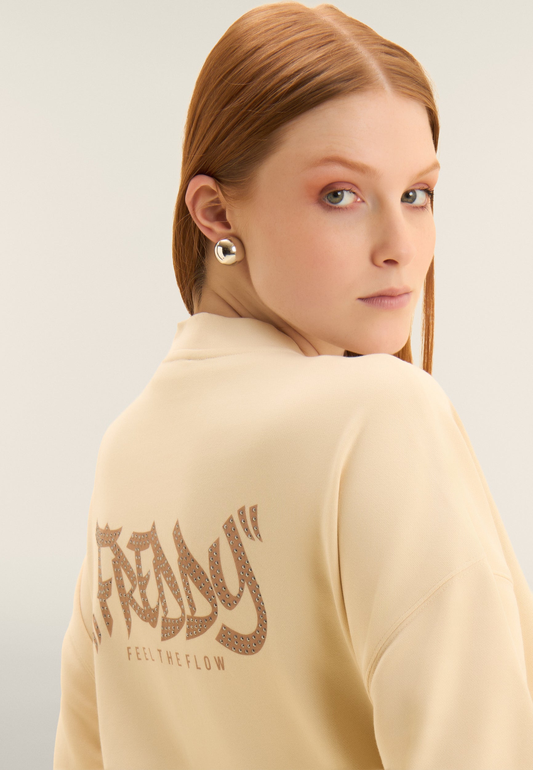 freddy-sweat-zip-oversize-feel-the-flow-sweat-femme image 4
