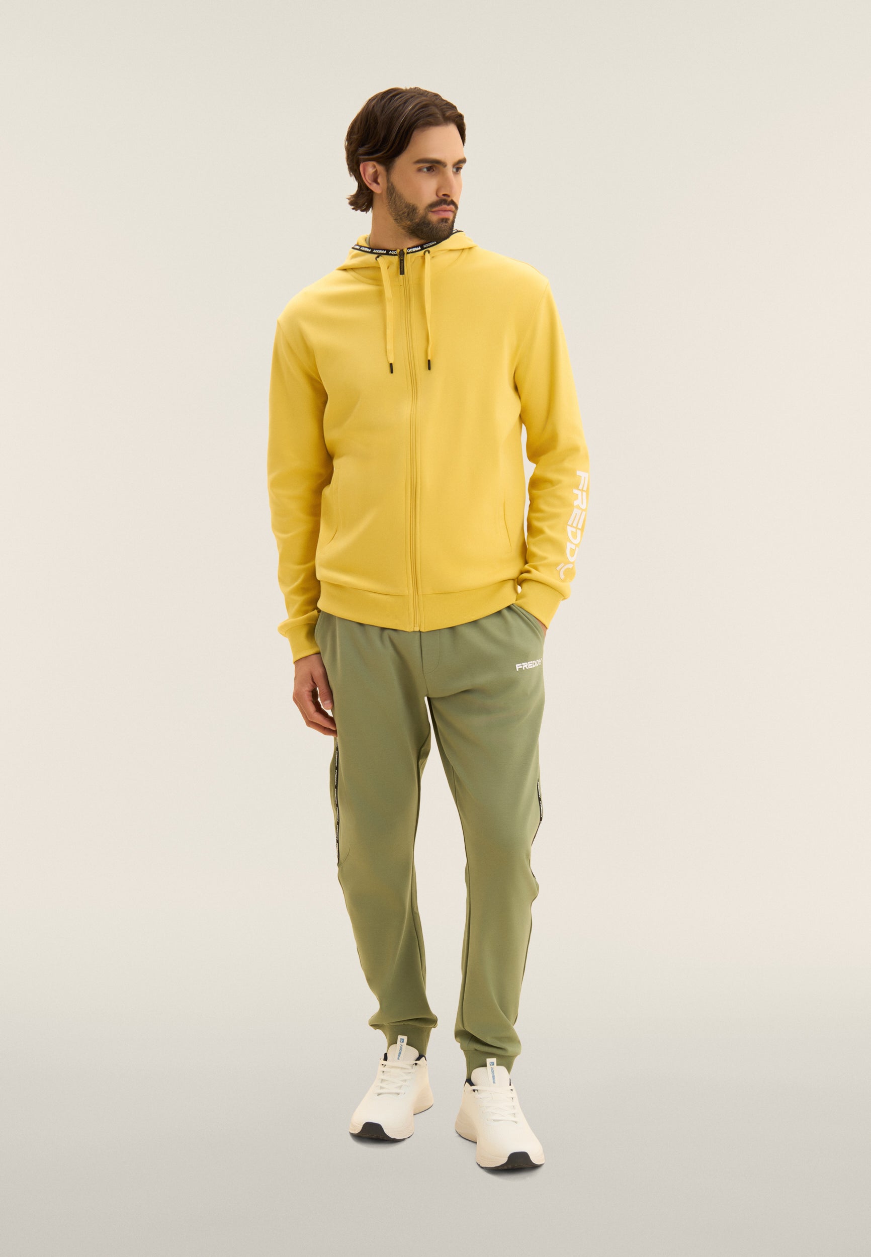 freddy-felpa-femme-capuche-zip-coton-interlock image 2