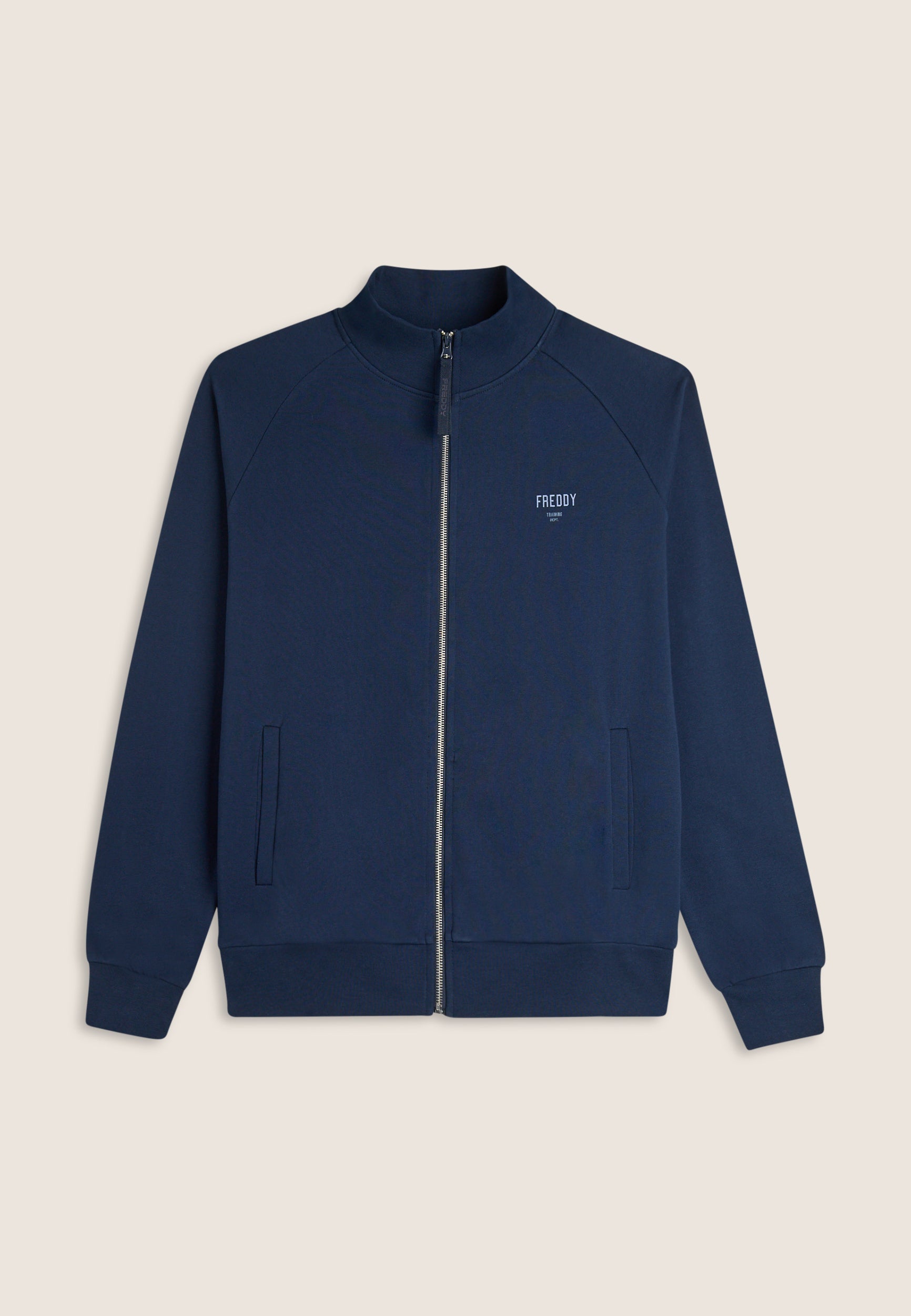 freddy-sweat-zip-comfort-fit-col-haut-100-coton image 4