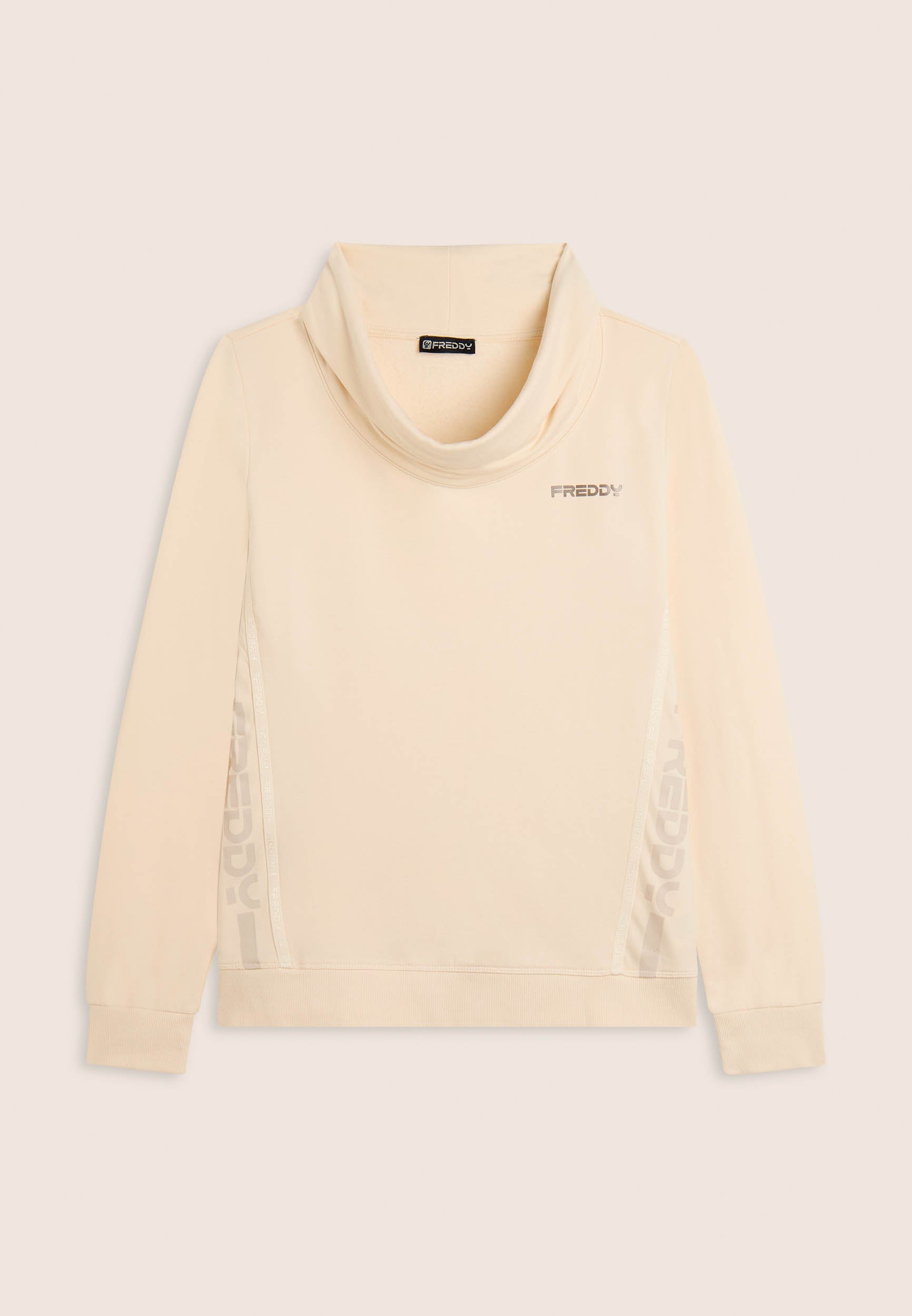 freddy-sweat-femme-graphique-coutures-obliques-col-haut image 7
