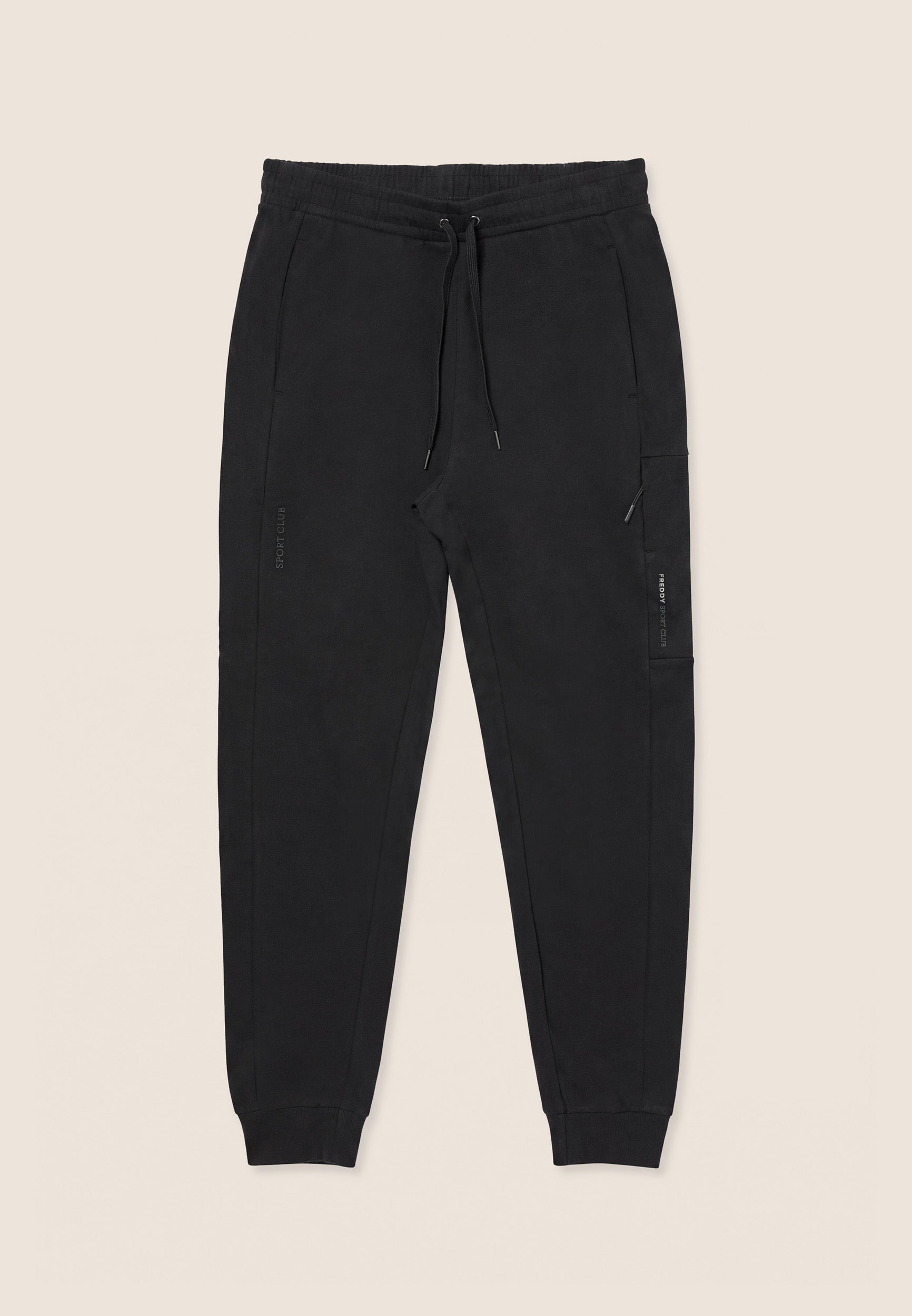 freddy-pantalon-homme-regular-polsino-molleton-coton image 1