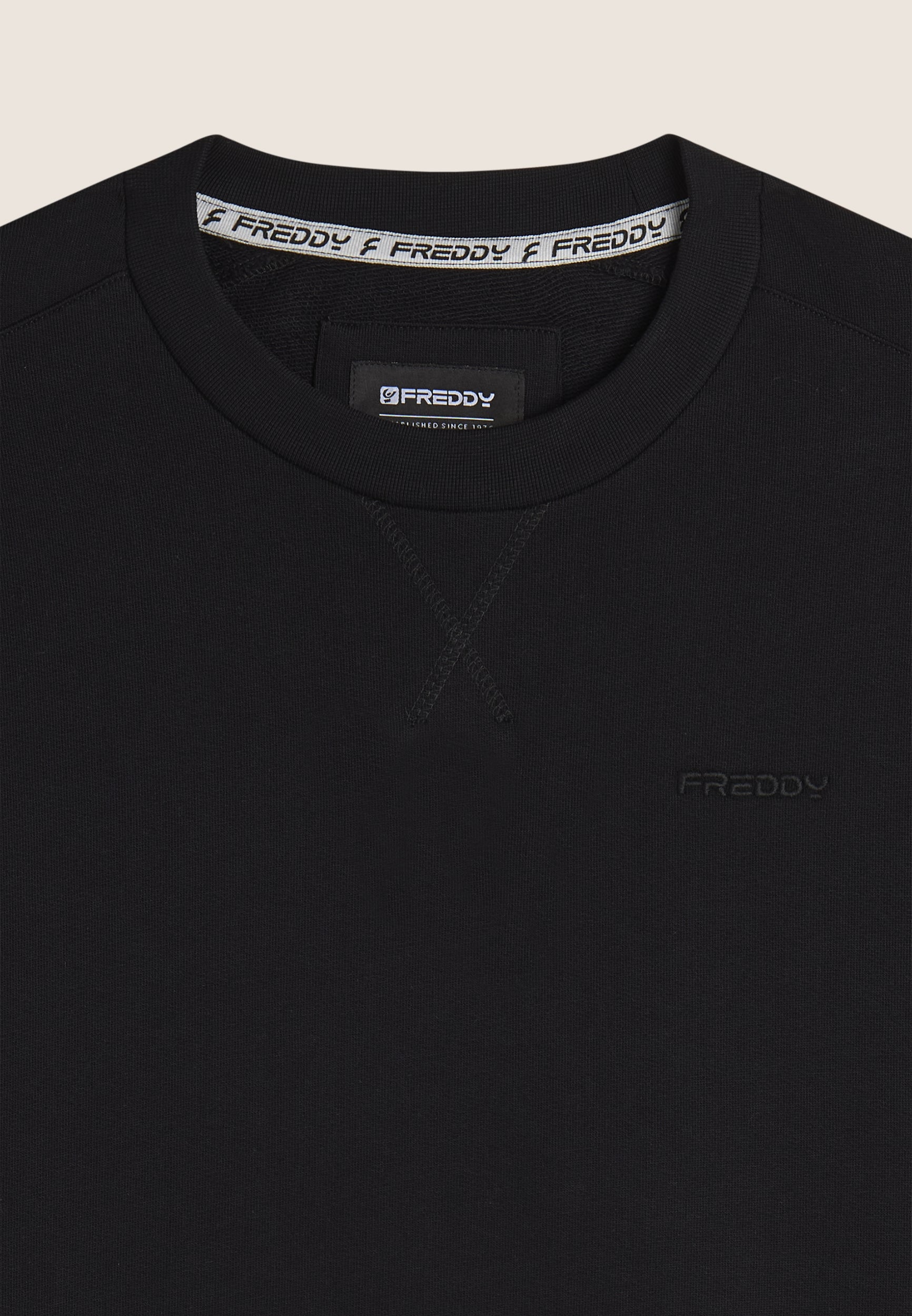freddy-wr-up-sweat-homme-regular-col-rond-100-coton image 3