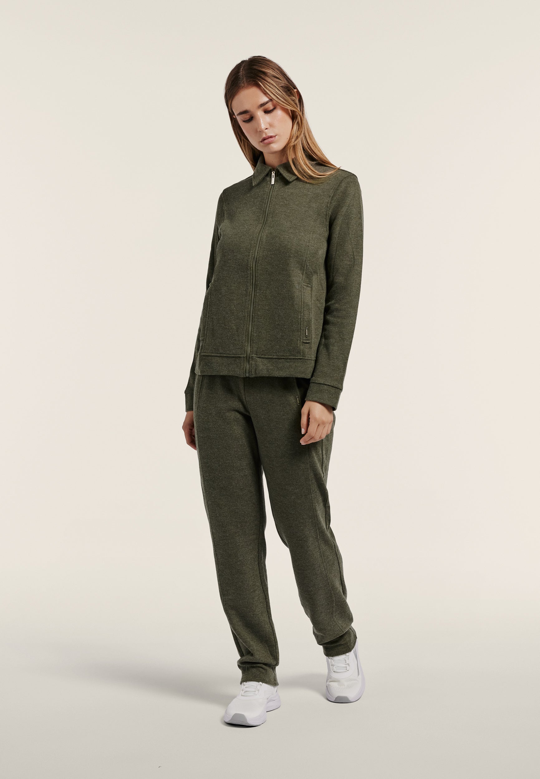 freddy-pantalon-femme-effet-tricot-coutures-lat-rales image 2