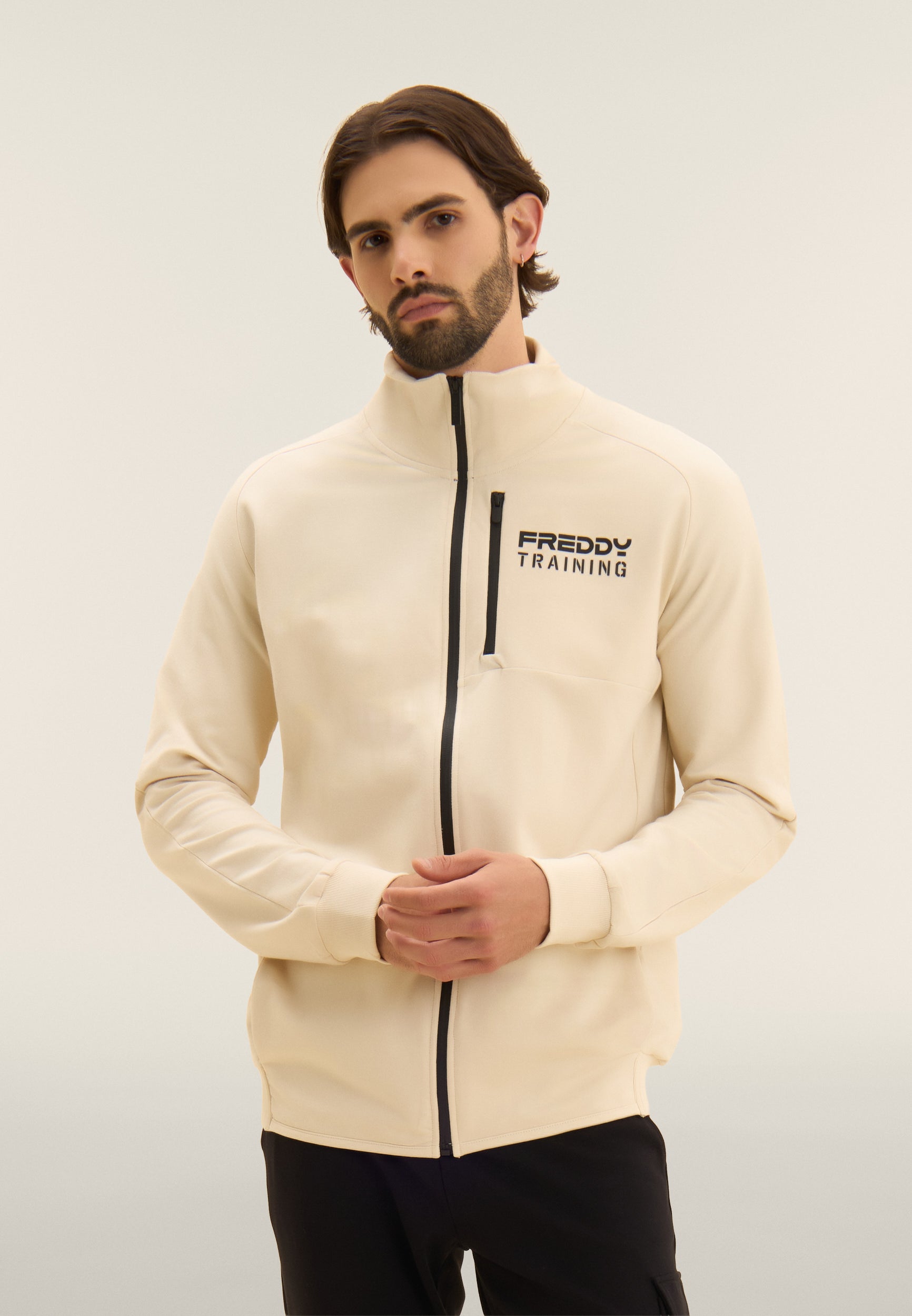 freddy-training-full-zip-sweat-regular-fit-poche-et-coutures-sport image 1