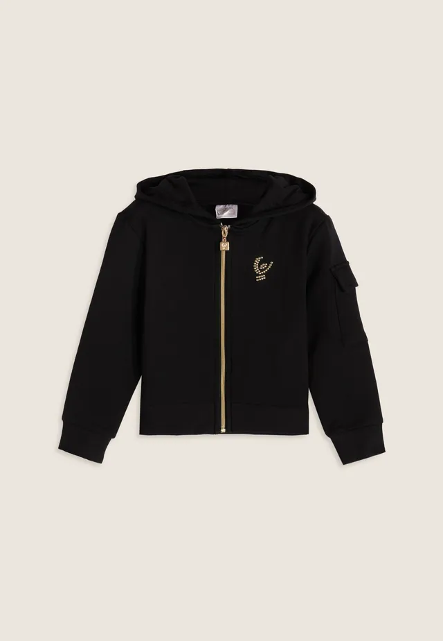 freddy-sweat-enfant-fille-zip-capuche-d-tails-dor-s-sweat-enfant image 1