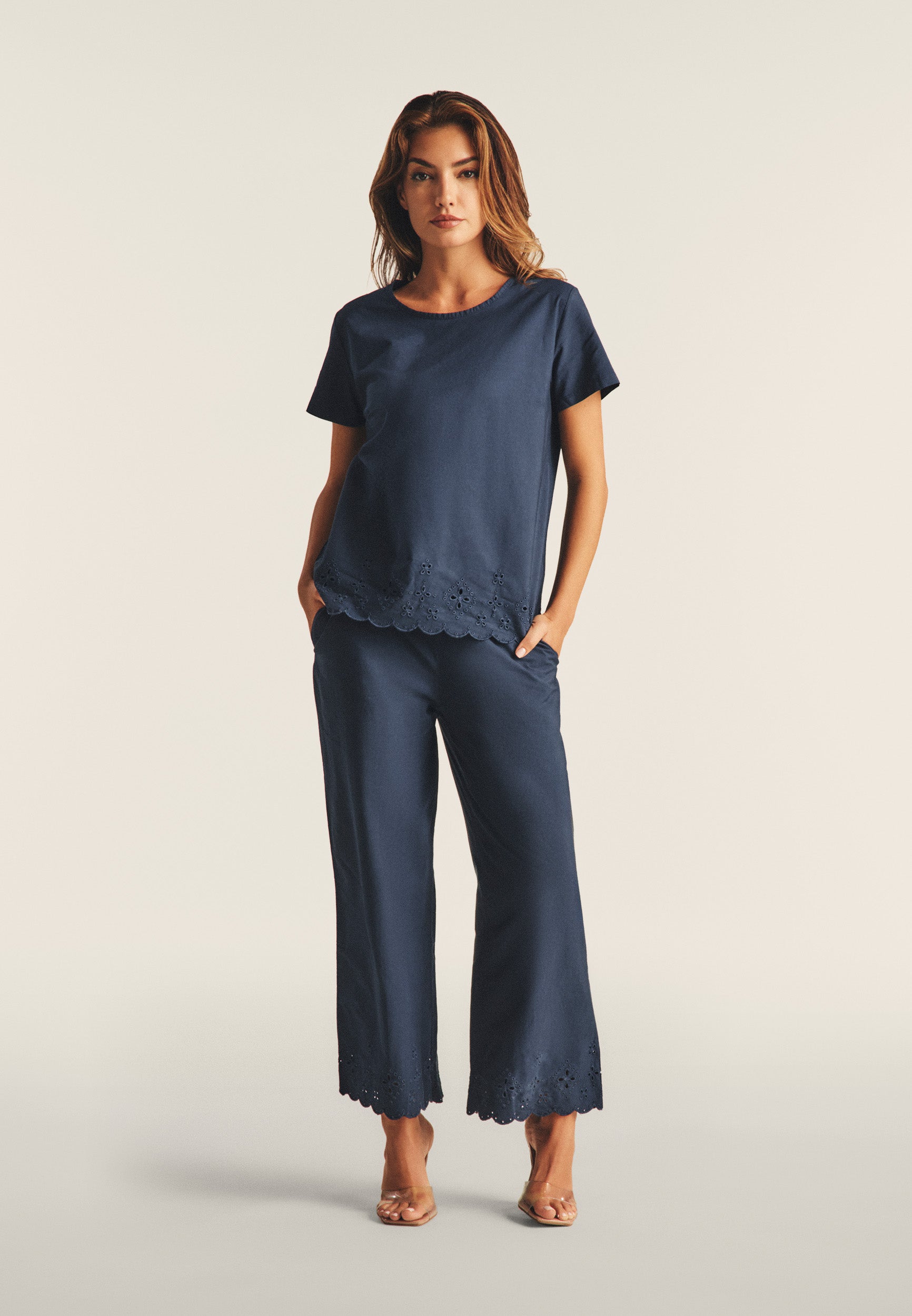 freddy-t-shirt-regular-coton-broderie-sangallo image 2