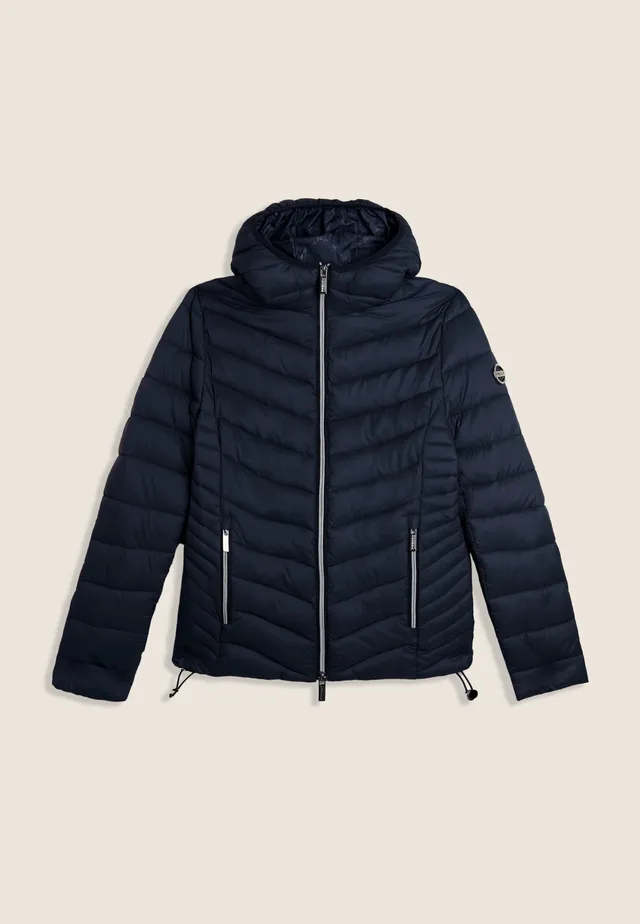 freddy-piumino-donna-con-cappuccio-nylon-lucido-water-repellent image 1