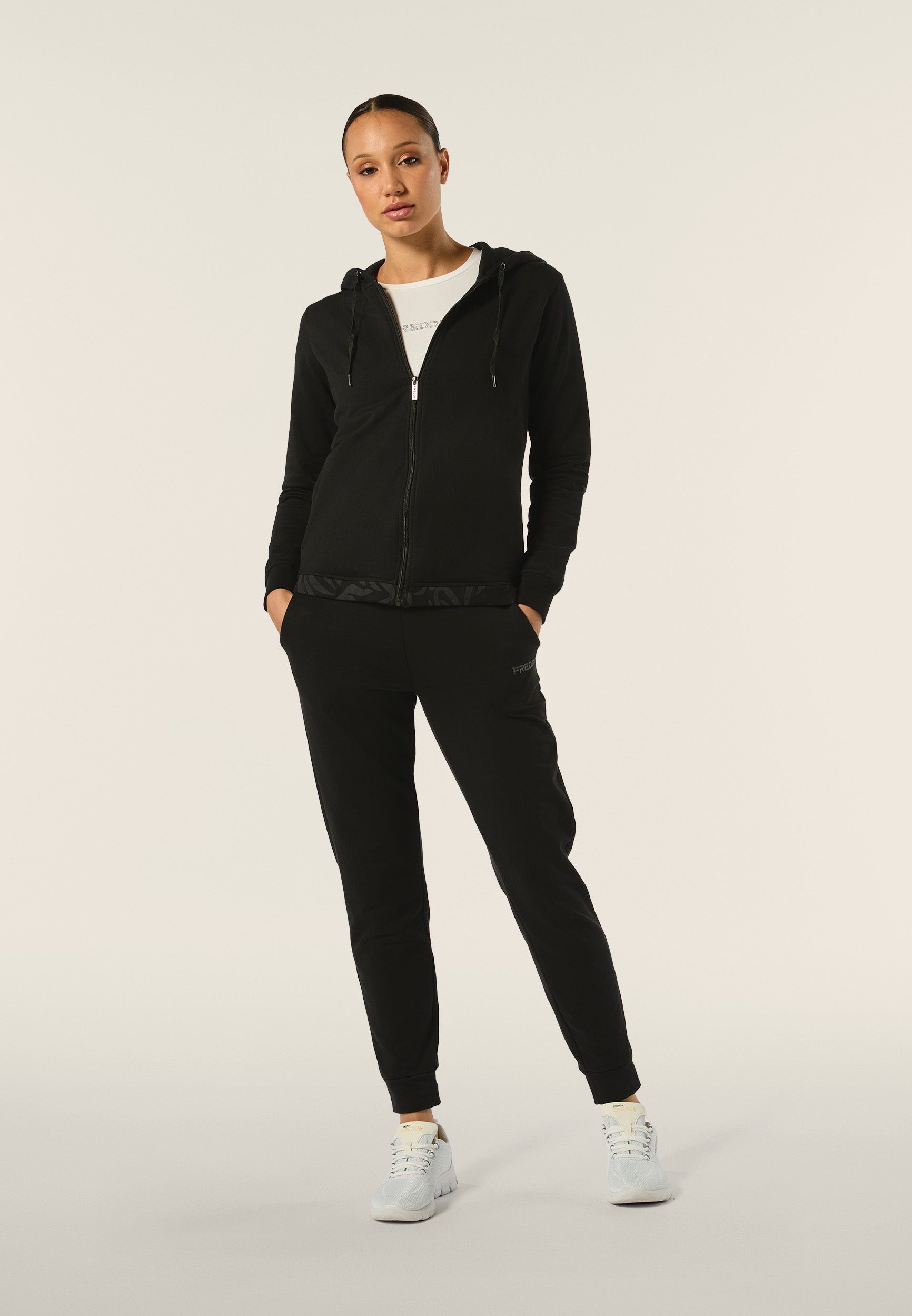 freddy-sweat-comfort-fit-zip-capuche-logo-fleuri image 2