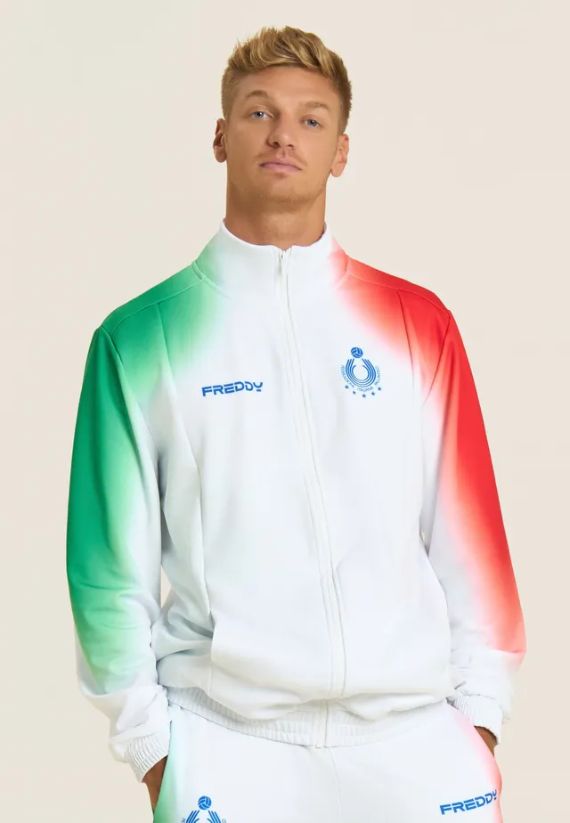 freddy-sweat-homme-beach-volley-italie-2025-26-full-zip image 1