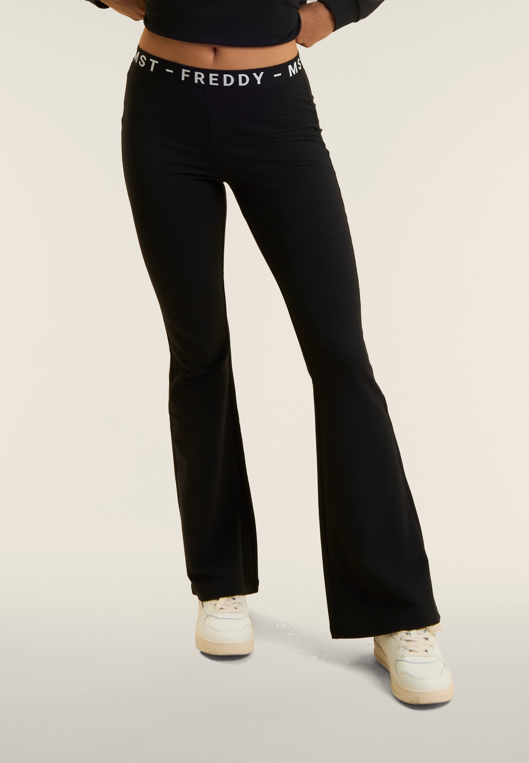 freddy-pantalon-de-sport-super-flare-french-terry-coton image 1