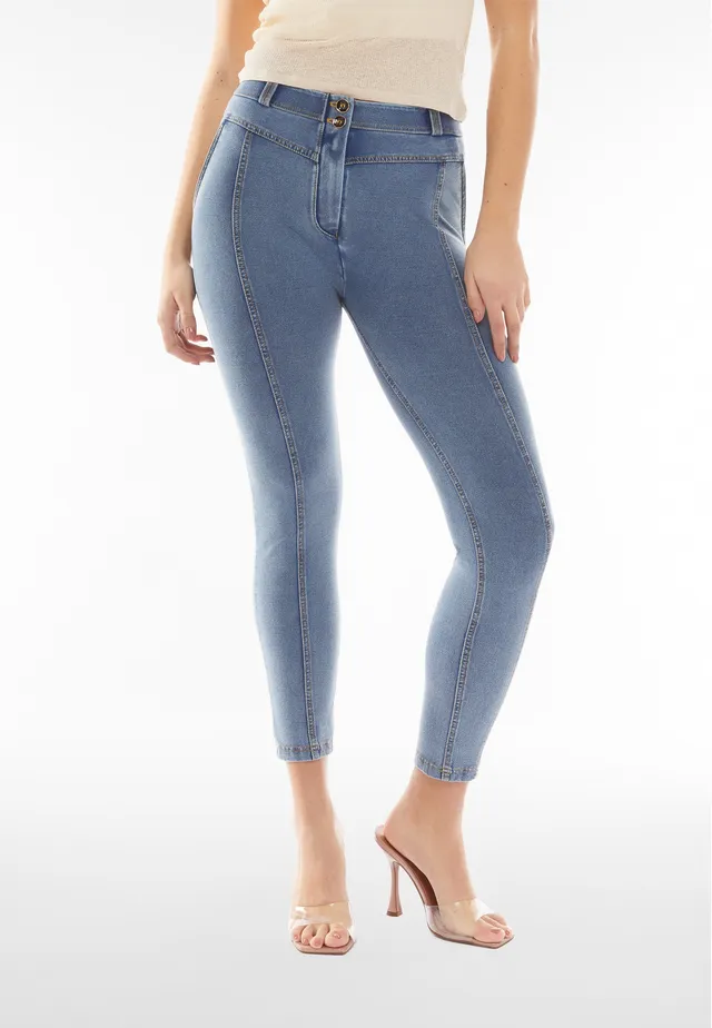 freddy-wr-up-jeggings-taille-haute-effet-denim-couture-centrale image 1