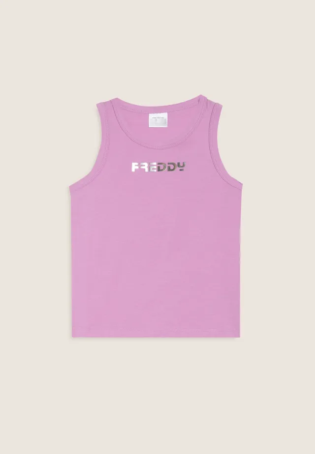 d-bardeur-fille-freddy-regular-fit-logo-argent image 1