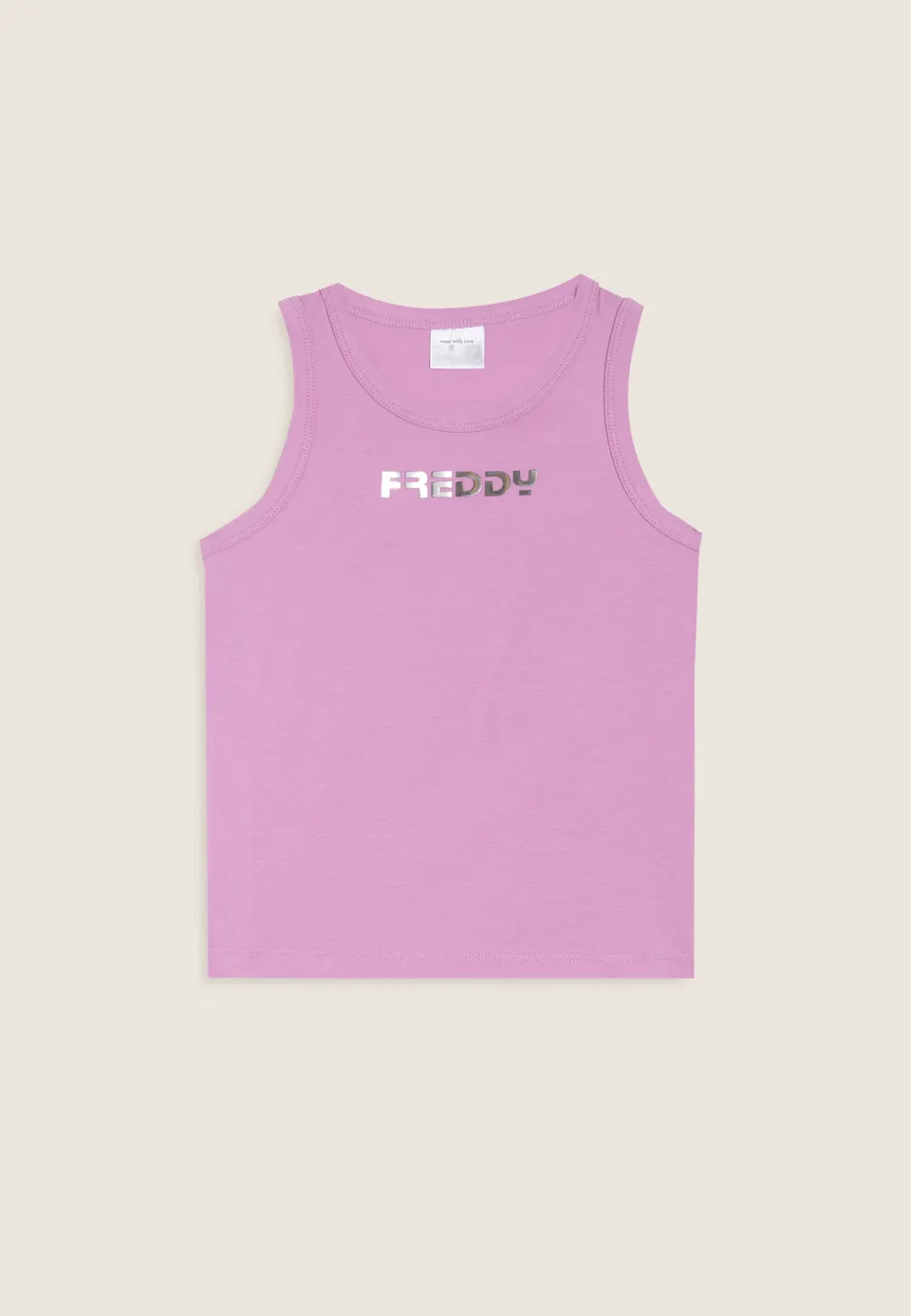 d-bardeur-fille-freddy-regular-fit-logo-argent image 1