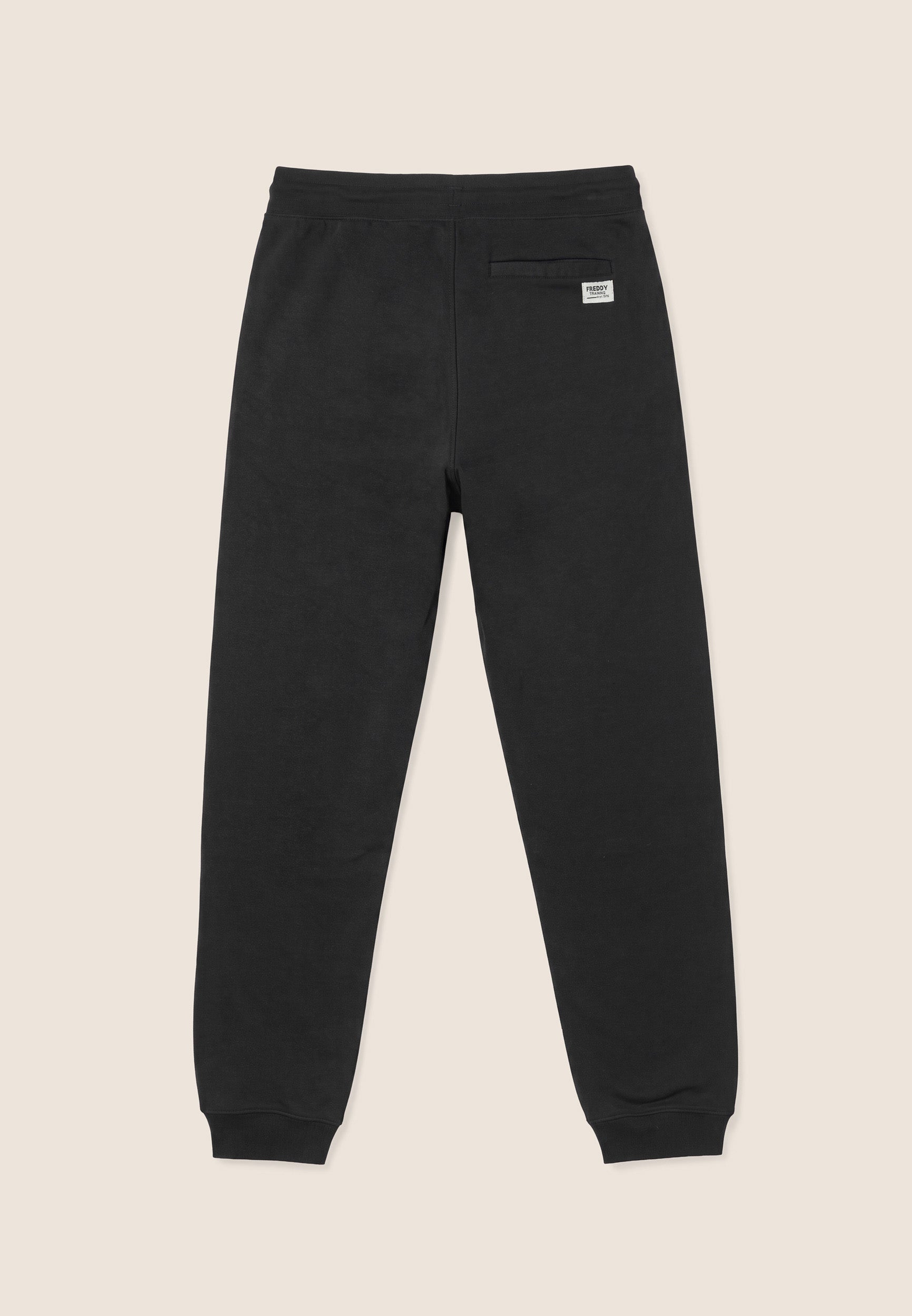 freddy-pantalon-sport-homme-jogging-regular-fit-en-molleton-poignets image 6