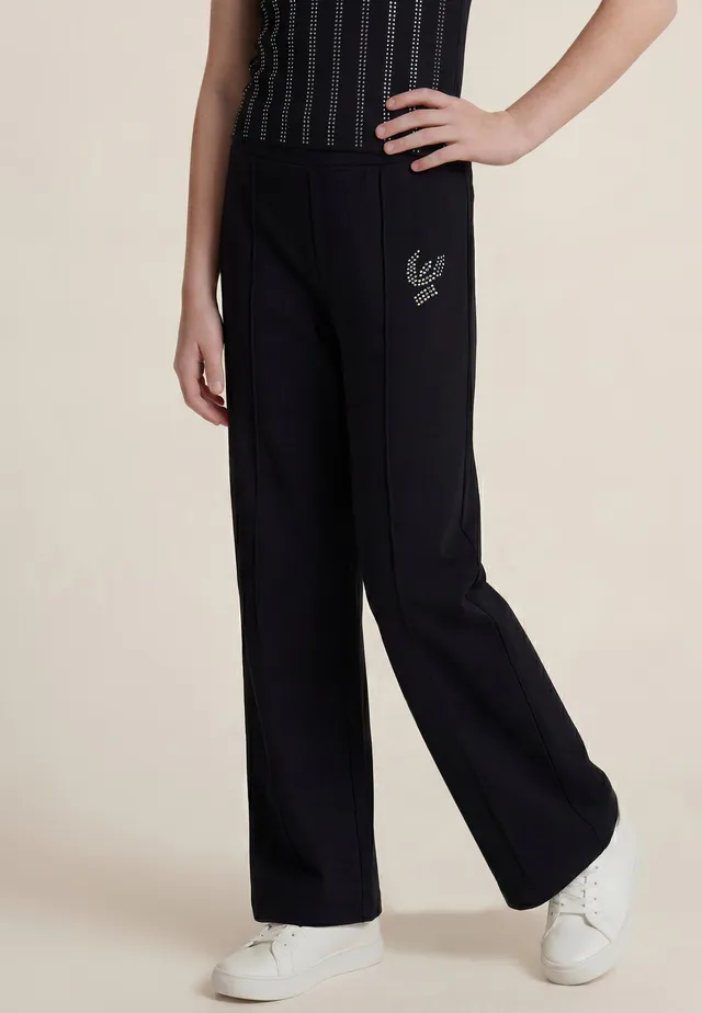freddy-legging-flare-fille-logo-strass-taille-haute image 1