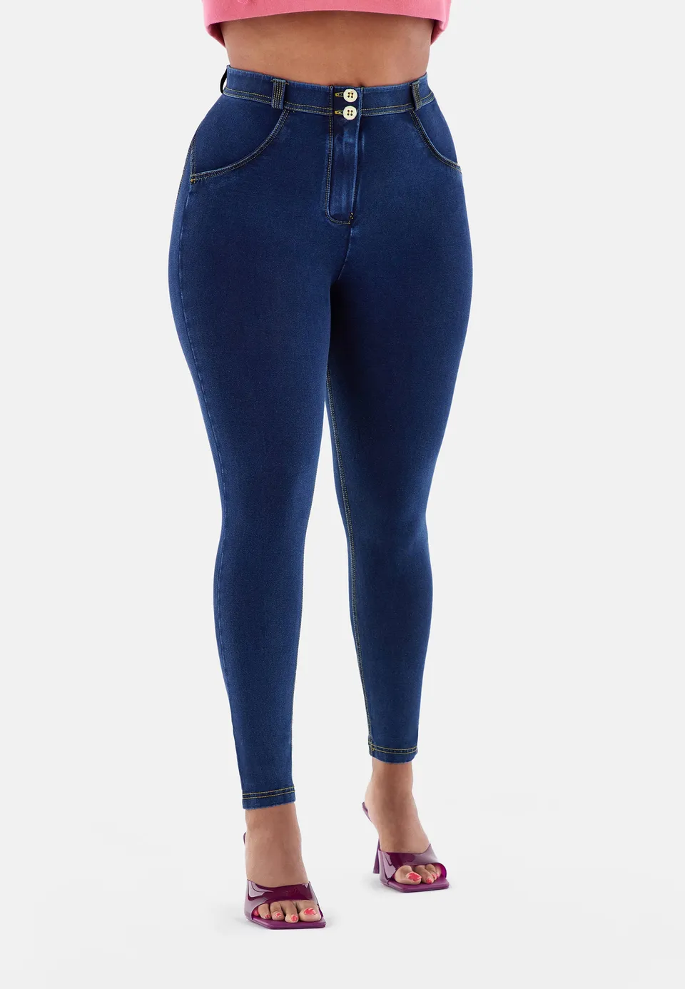 freddy-wr-up-jeggings-push-up-7-8-curvy-superskinny-effet-denim image 1