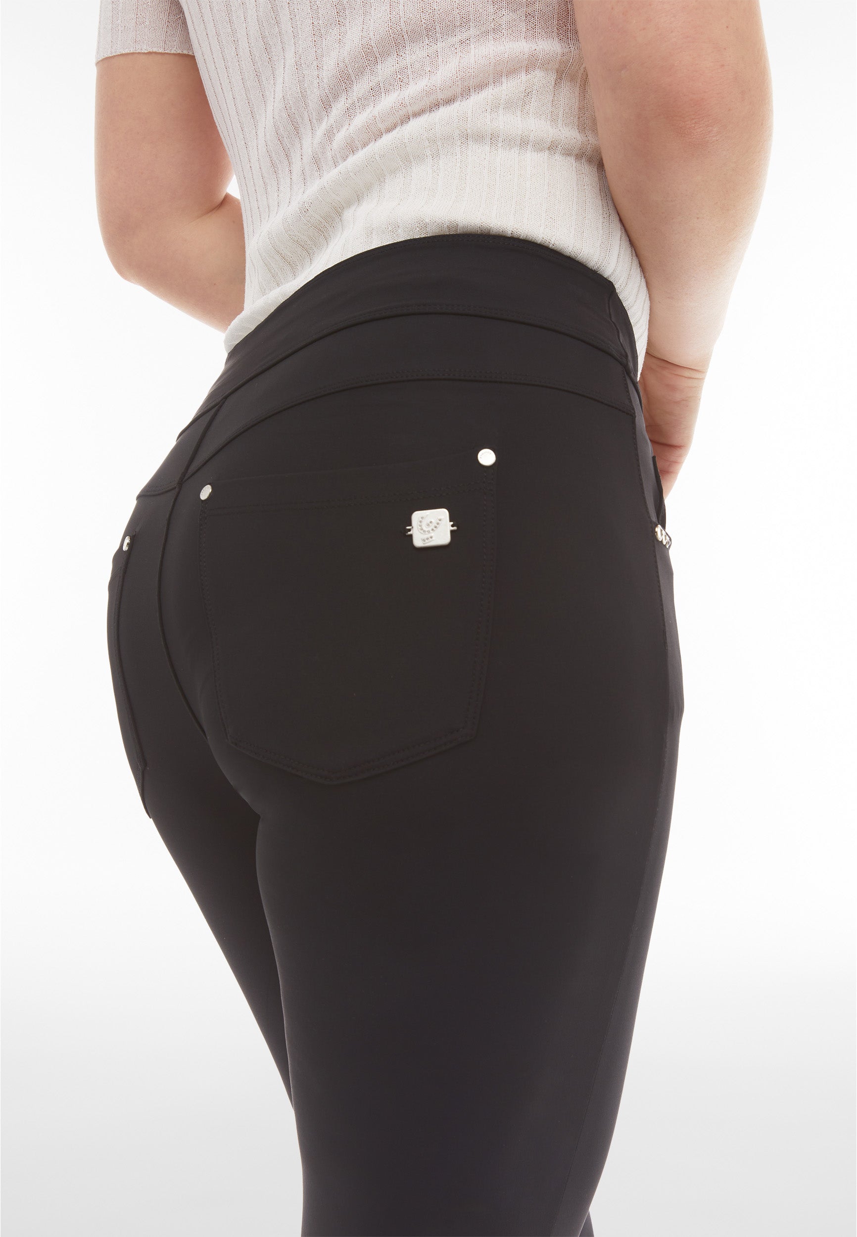 freddy-n-o-w-legging-slim-taille-moyenne-effet-jean-5-poches image 4