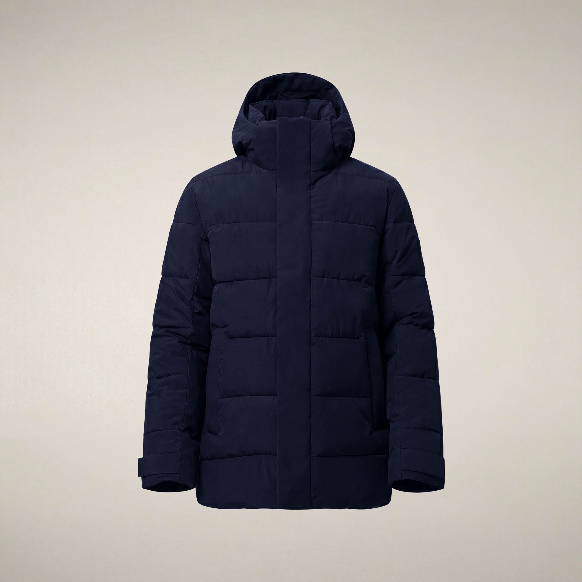 save-the-duck-doudoune-homme-flavien-bleu-noir-capuche image 3