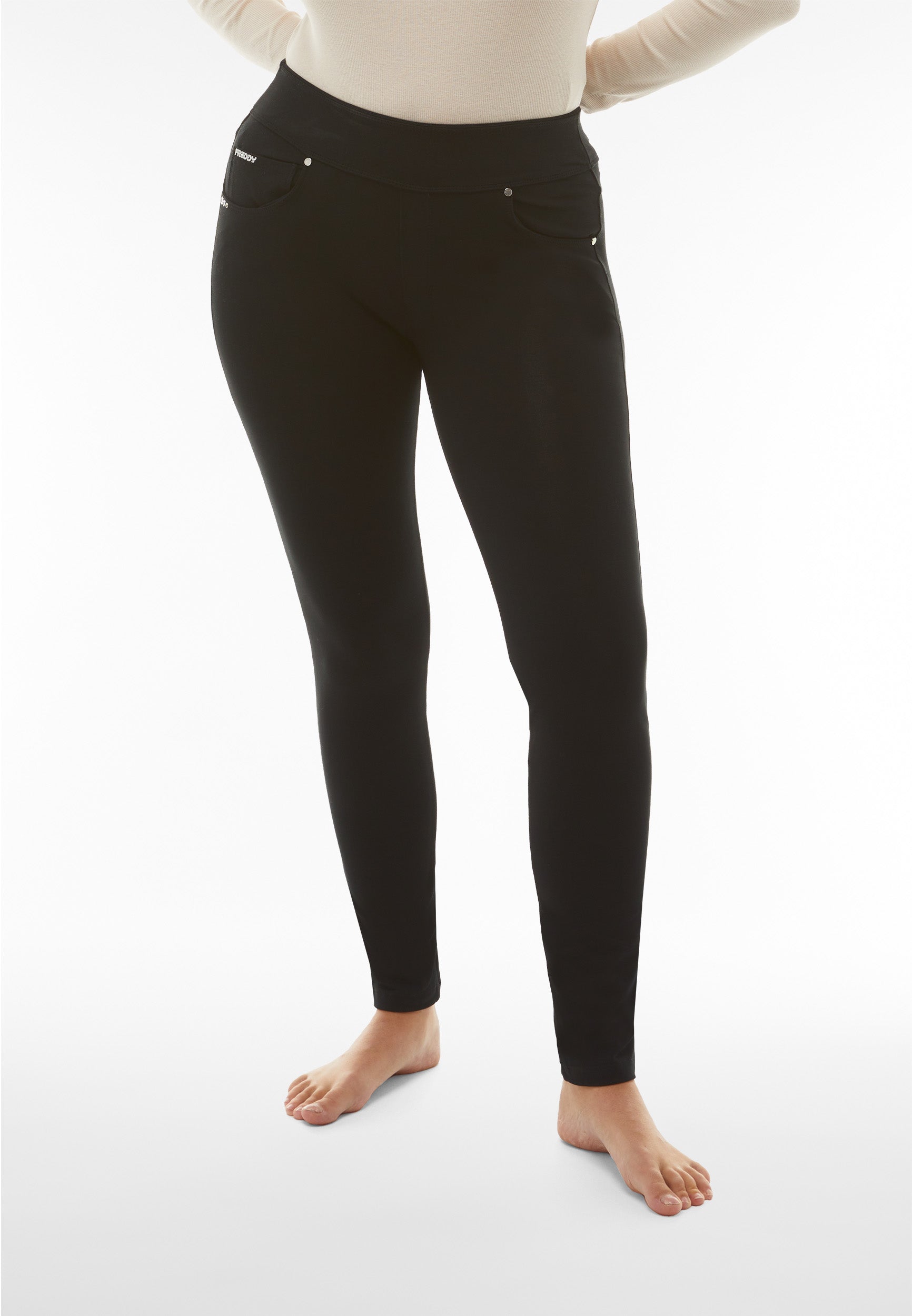 freddy-n-o-w-pantalon-skinny-taille-moyenne-r-versible-en-jersey image 1