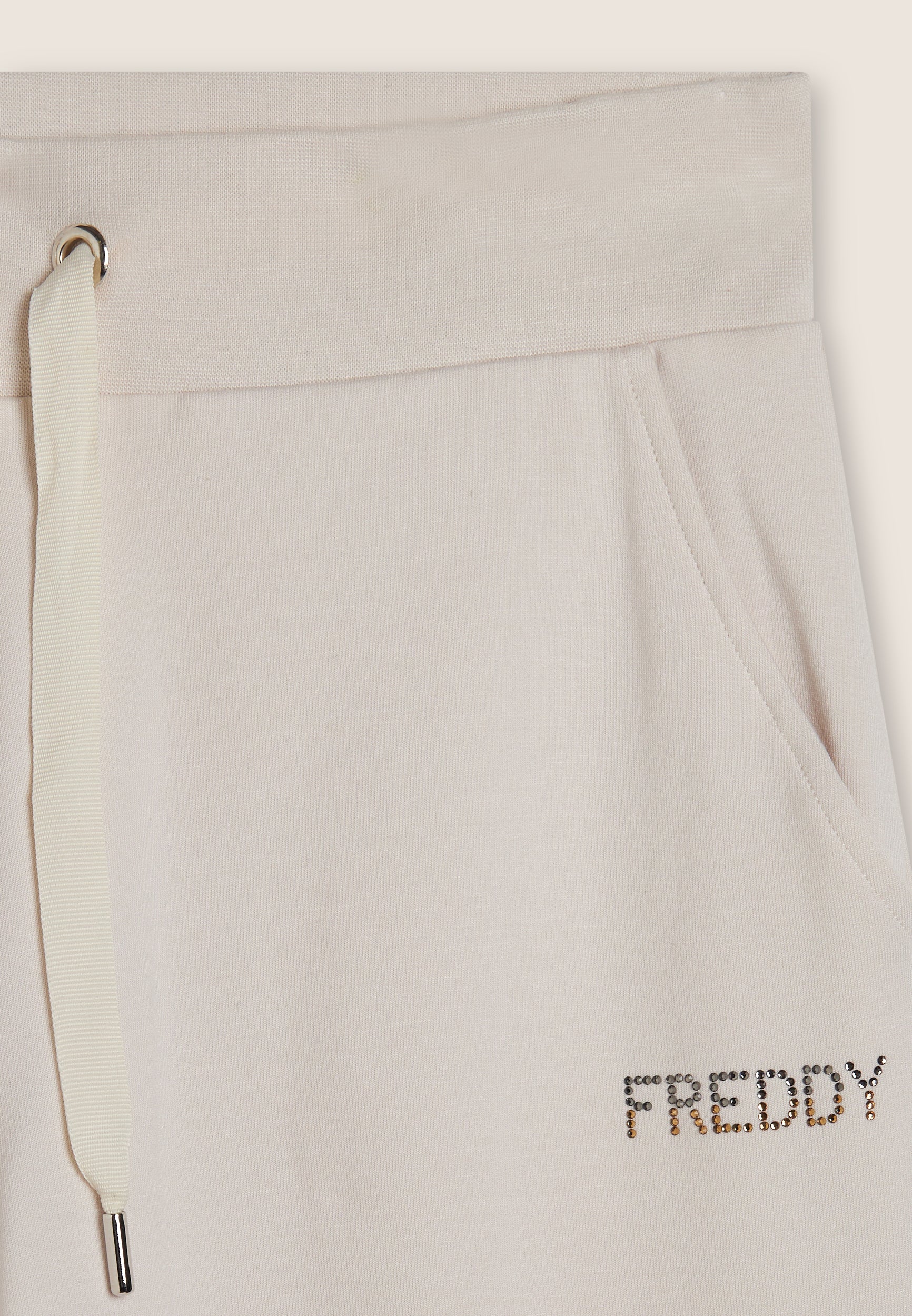 freddy-pantalon-jogging-femme-poignets-strass-bicolore image 7